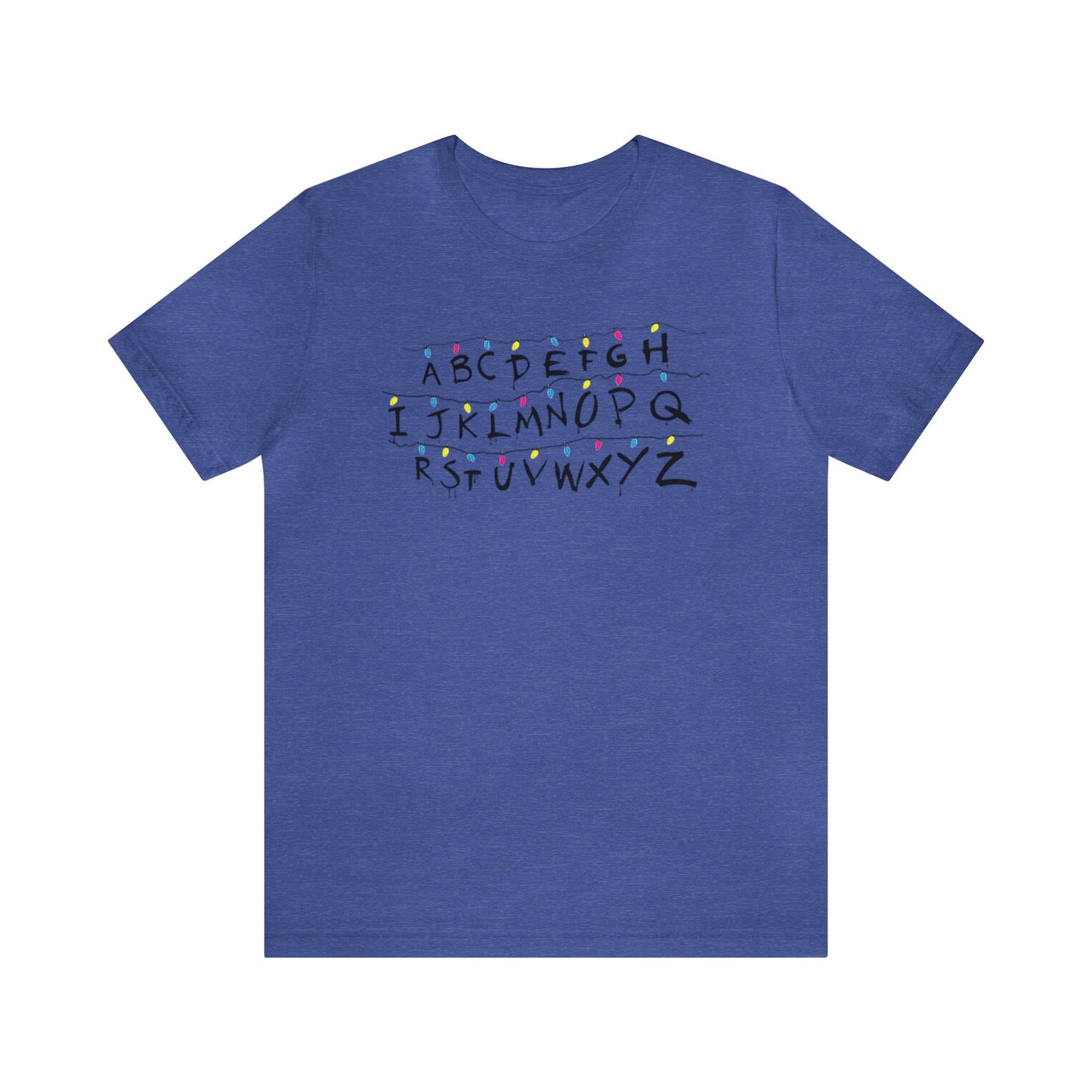 ABC Christmas Shirt, Stranger Things Alphabet Christmas Shirt, Teacher Alphabet Xmas Gift, Holiday, Ugly, Xmas, Christmas Sweatshirt, Xmas T