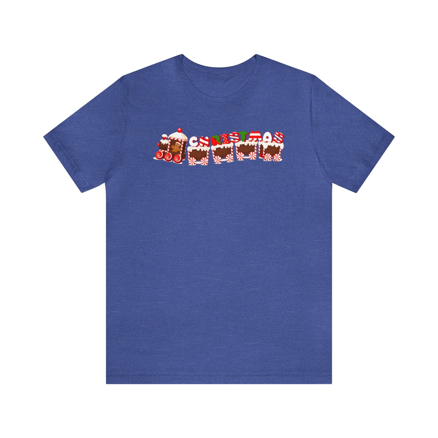 Ginger Bread Christmas Train Shirt, Christmas Shirt, Xmas Shirt, Holiday Shirt, Merry Shirt, Festive Shirt, Christmas Gift, Winter Tee