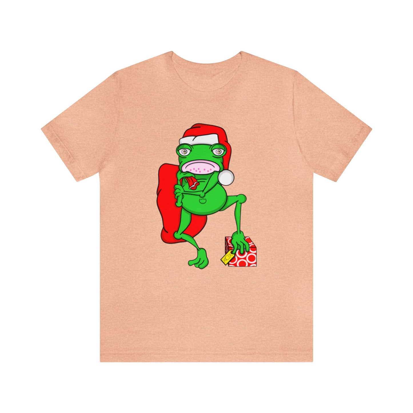 Frog Santa Shirt, Santa Claus Shirt, Christmas Shirt, Xmas Shirt, Holiday Shirt, Merry Shirt, Festive Shirt, Merry Christmas Tee, Frog Shirt