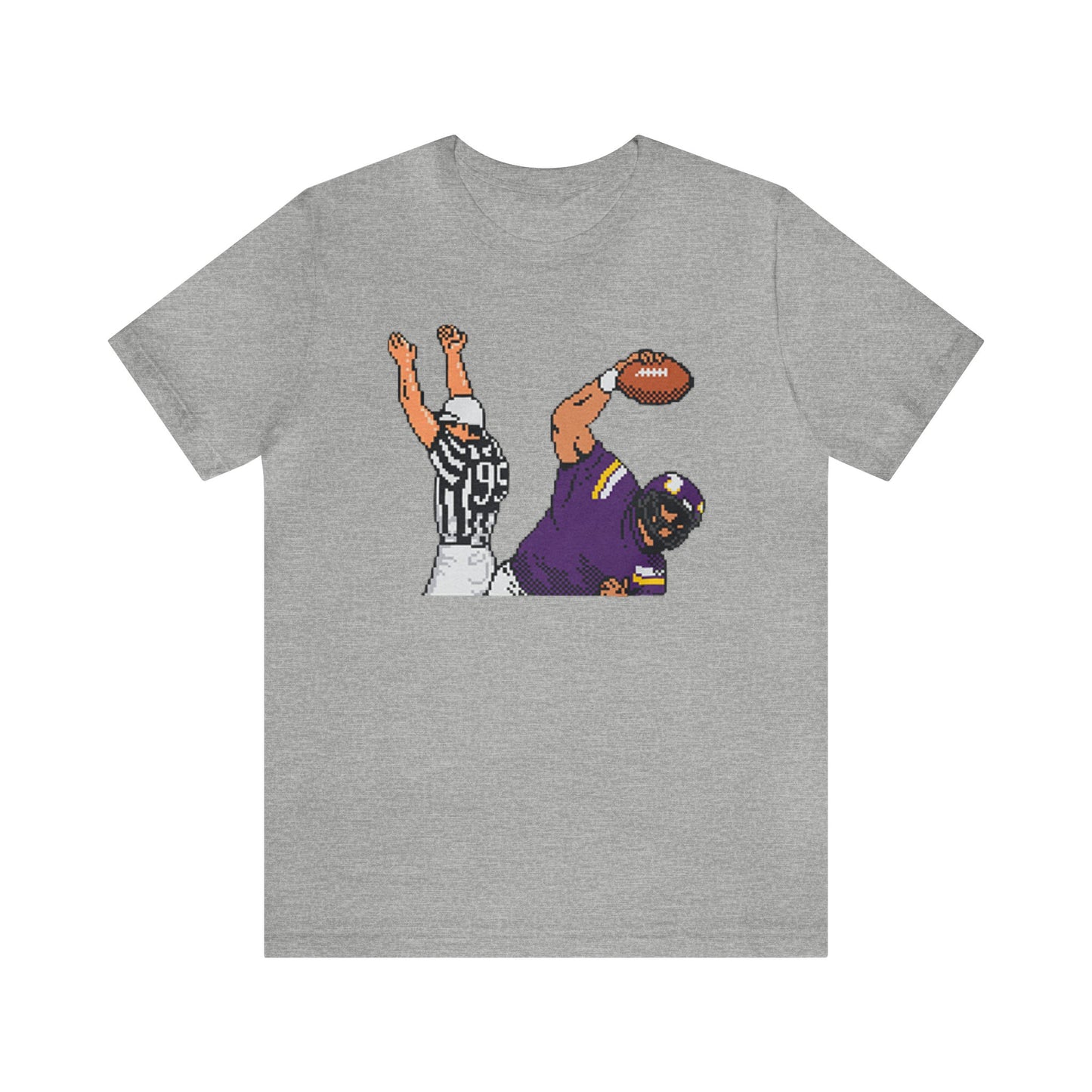Vikings Tecmo Touchdown Shirt, Football Shirt, Minnesota Football, Football Tee, Vikings Shirt, Tecmo Shirt, 8-Bit Vikings Shirt, Skol