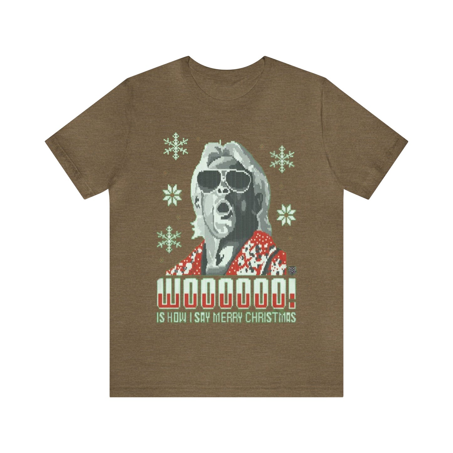 Rick Flair Ugly Christmas Shirt, Woooo, Holiday Sweater, Ugly, Xmas, Funny Christmas, Funny Gift, Christmas Shirt, Ugly Sweater, Sweatshirt