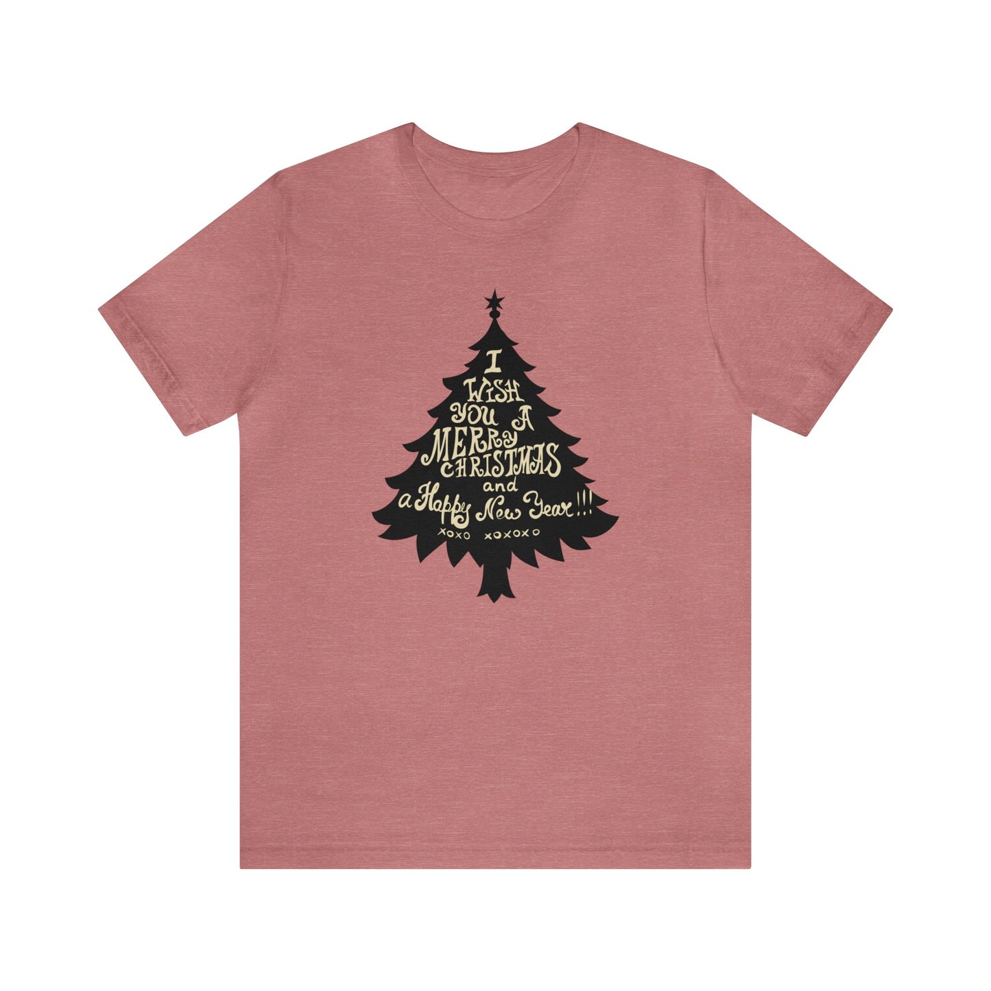 I Wish You A Merry Christmas And A Happy New Year Shirt, Christmas Tree Shirt, Christmas Shirt, Holiday Shirt, Merry Shirt, Festive Shirt