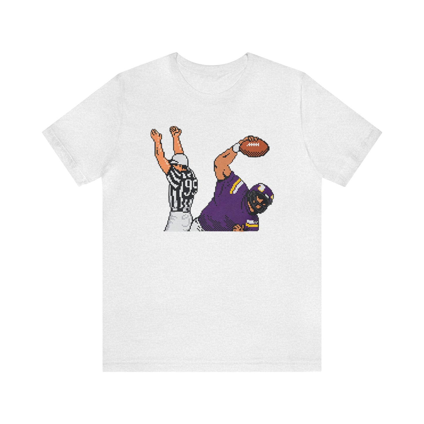 Vikings Tecmo Touchdown Shirt, Football Shirt, Minnesota Football, Football Tee, Vikings Shirt, Tecmo Shirt, 8-Bit Vikings Shirt, Skol