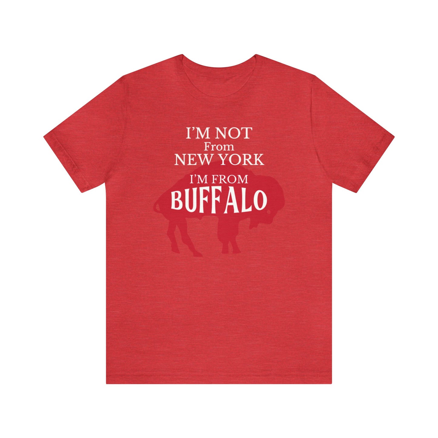 I'm Not From New York I'm From Buffalo Shirt, Bills Football Shirt, East Coast Shirt, Freedom Shirt, Funny Buffalo Football Shirt, Buffalo
