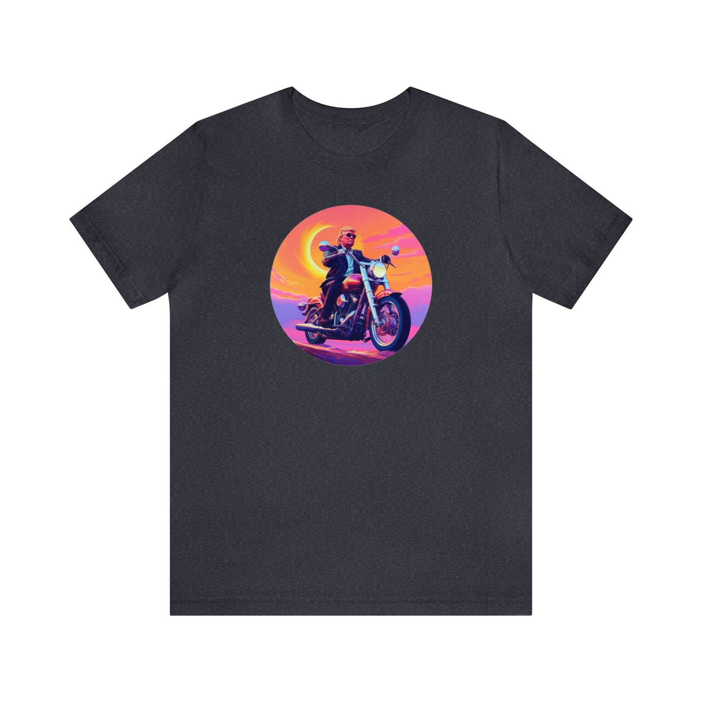 Donald Trump Riding a Motorcycle, Patriotic Shirt, Freedom Shirt, President Shirt, American Shirt, Donald Trump Shirt, MAGA, Biker T, Trump