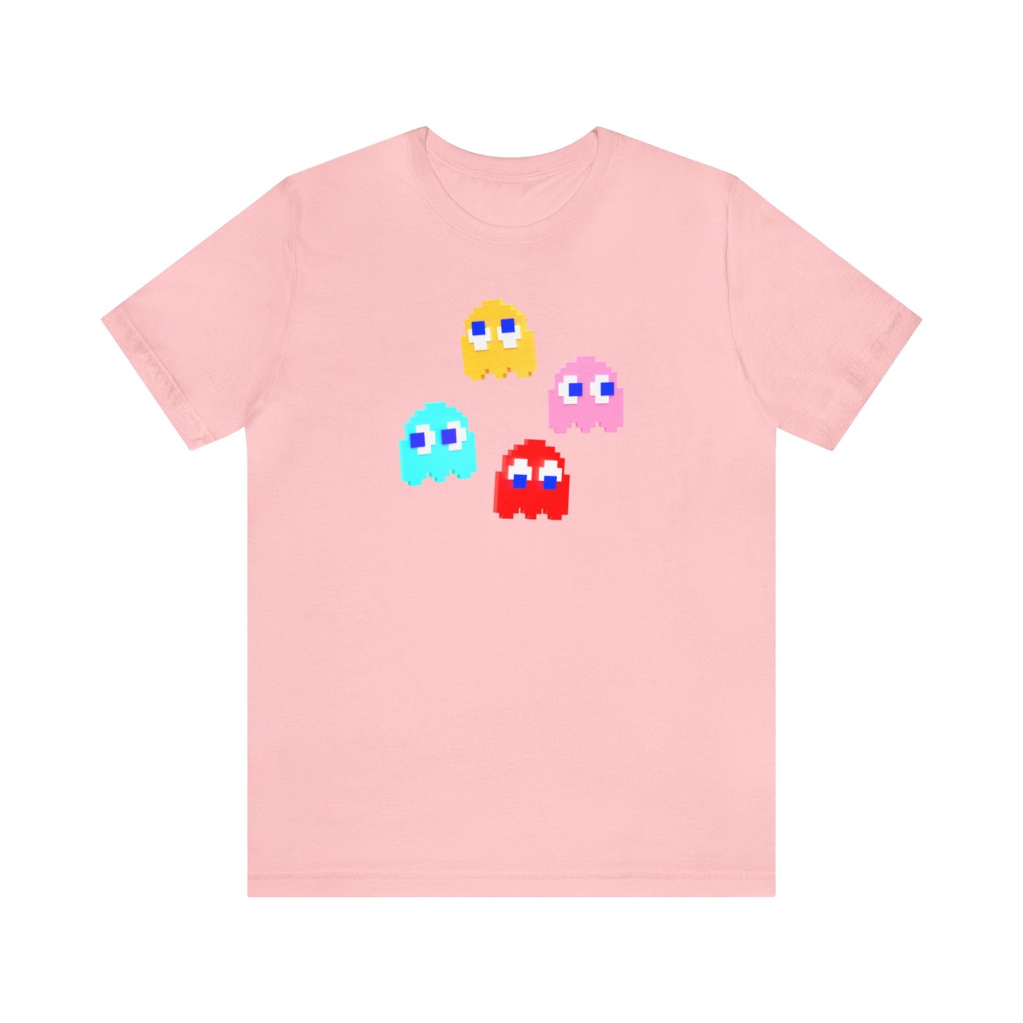 Blinky, Pinky, Inky, and Clyde Shirt, Ghost Shirt, Halloween Pacman Shirt, Funny Pacman Ghost Shirt, Halloween Ghost T, Spooky Shirt, 8-Bit