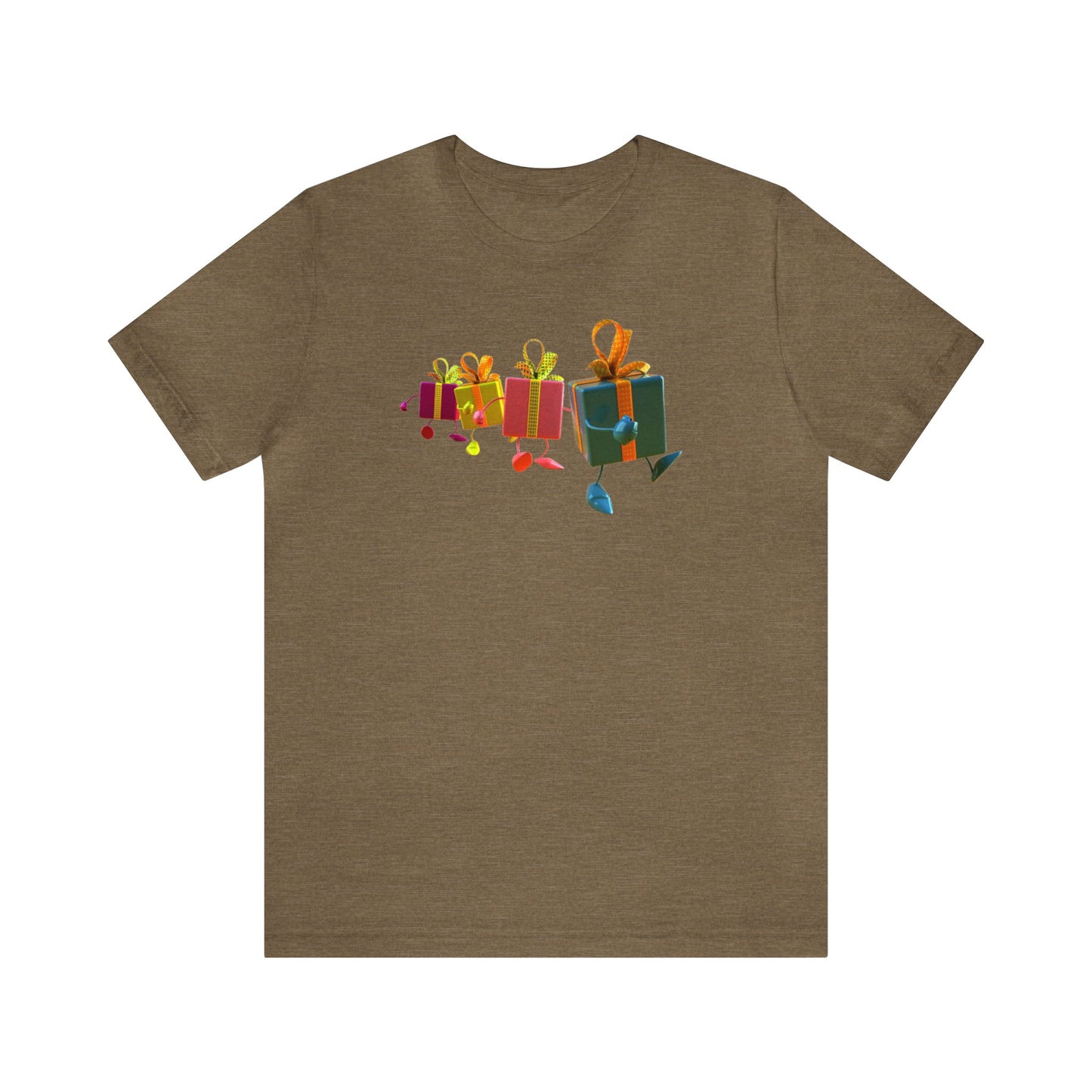 Four Walking Presents Shirt, Present Shirt, Christmas Shirt, Xmas Shirt, Holiday Shirt, Merry Shirt, Festive Shirt, Christmas Gift, Winter T