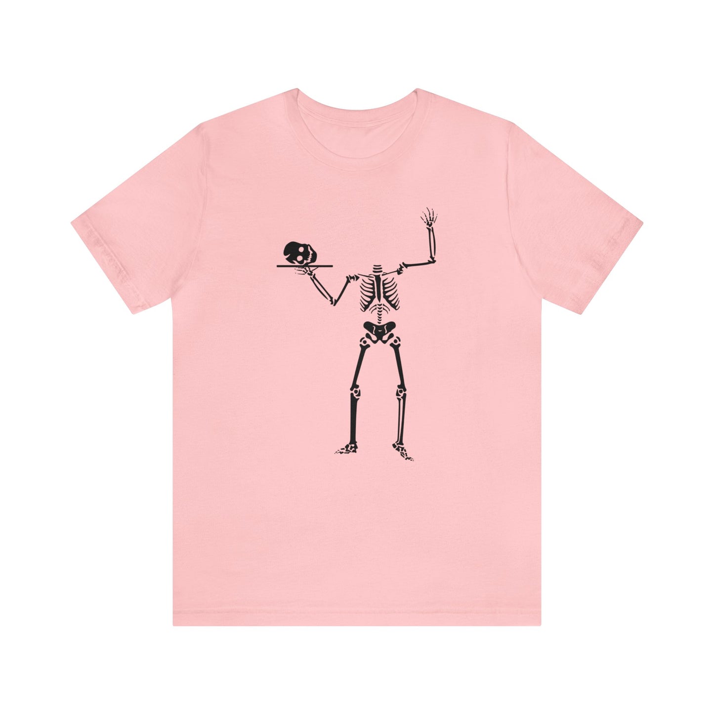Skeleton With Skull on Platter Shirt, Halloween Shirt, Funny Halloween Skeleton Shirt, Halloween Skeleton Lover Shirt, Server Skeleton Shirt