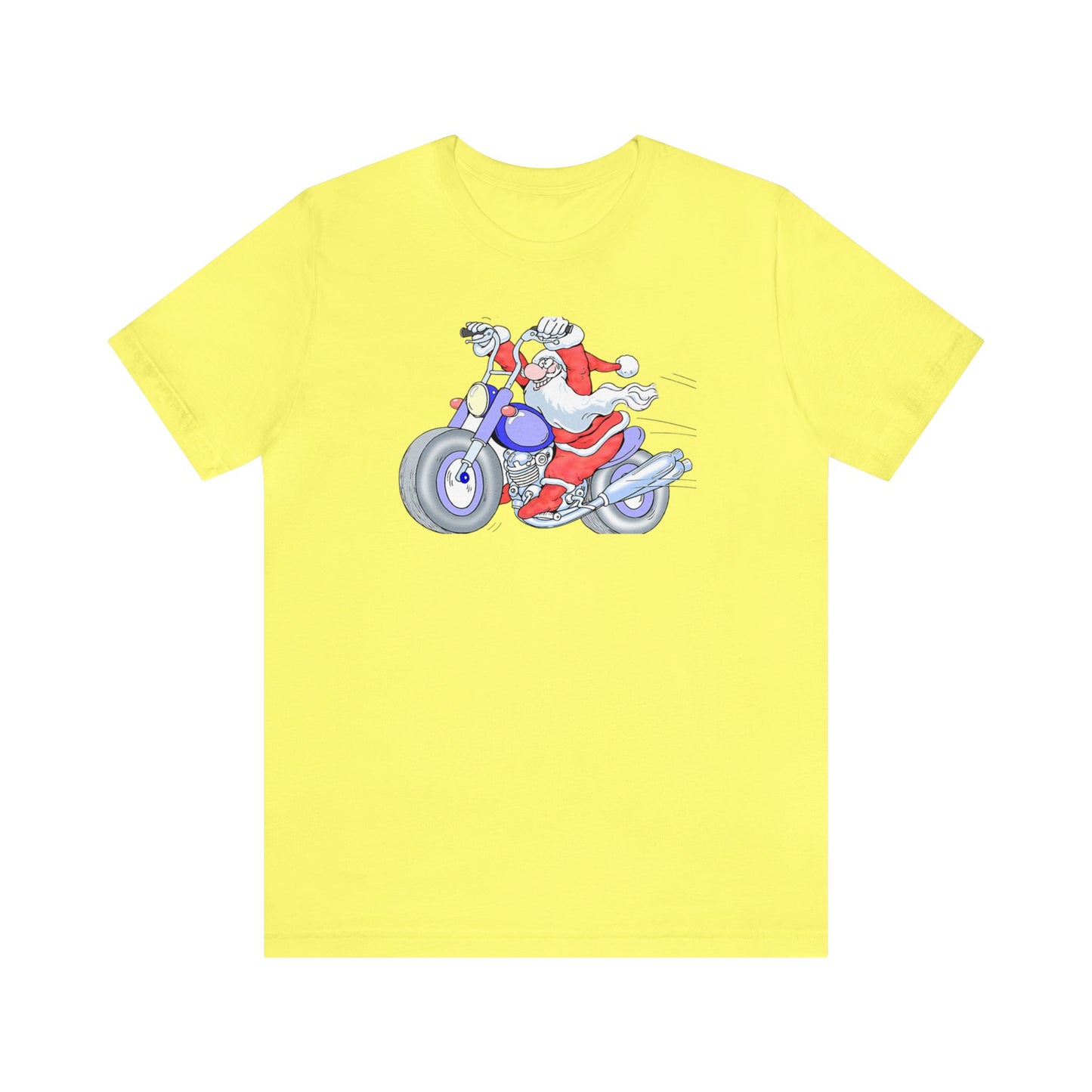 Motorcycle Santa Shirt, Santa Claus Shirt, Christmas Shirt, Xmas Shirt, Holiday Shirt, Merry Shirt, Festive Shirt, Merry Christmas Tee