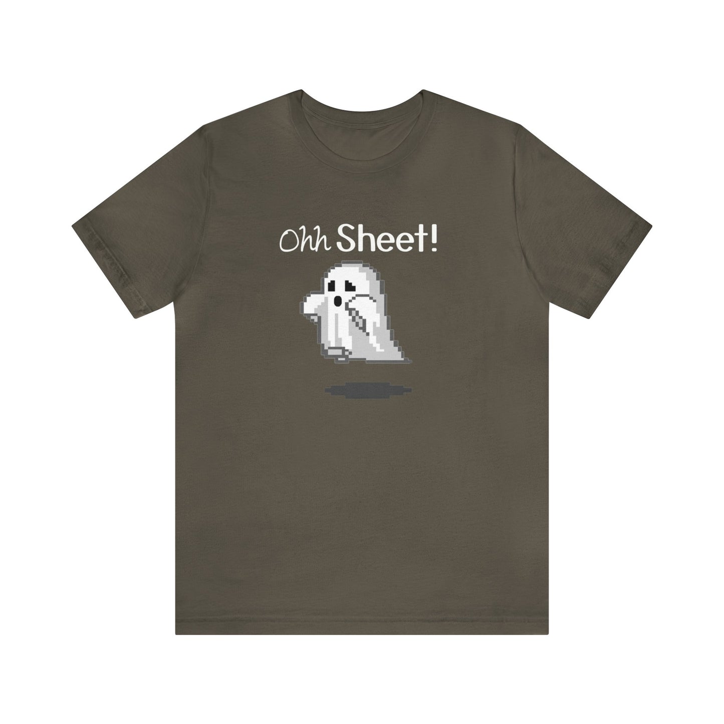Ohh SHEET! Ghost Shirt, Joking Ghost Shirt, Halloween Shirt, Funny Ghost Shirt, Halloween Ghost Tee, Spooky Shirt, Halloween Lover
