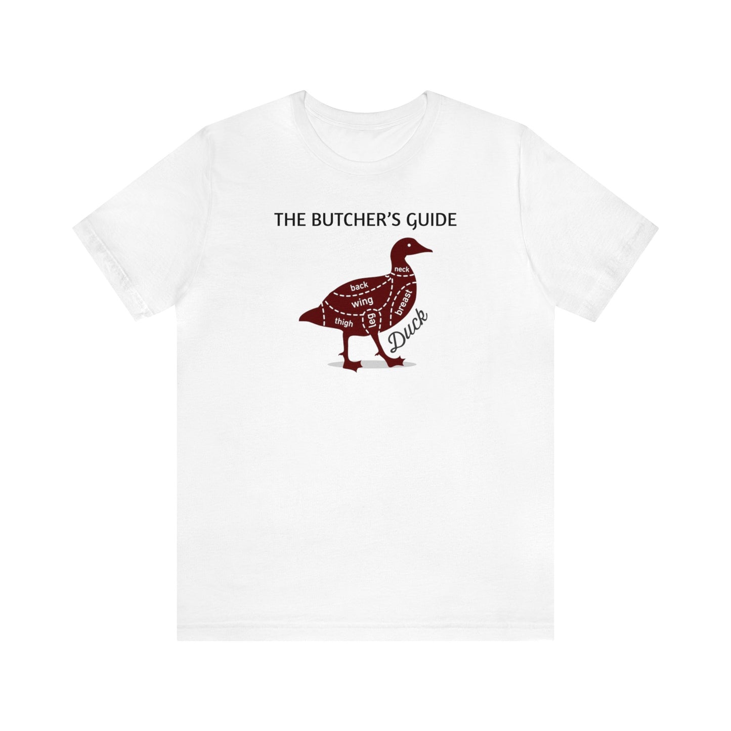 The Butcher's Guide Cuts Of Duck Shirt, Thanksgiving Shirt, Thanksgiving Gifts, Fall Duck Shirt, Duck Cuts Shirt, Duck Chef Shirt, Duck Love