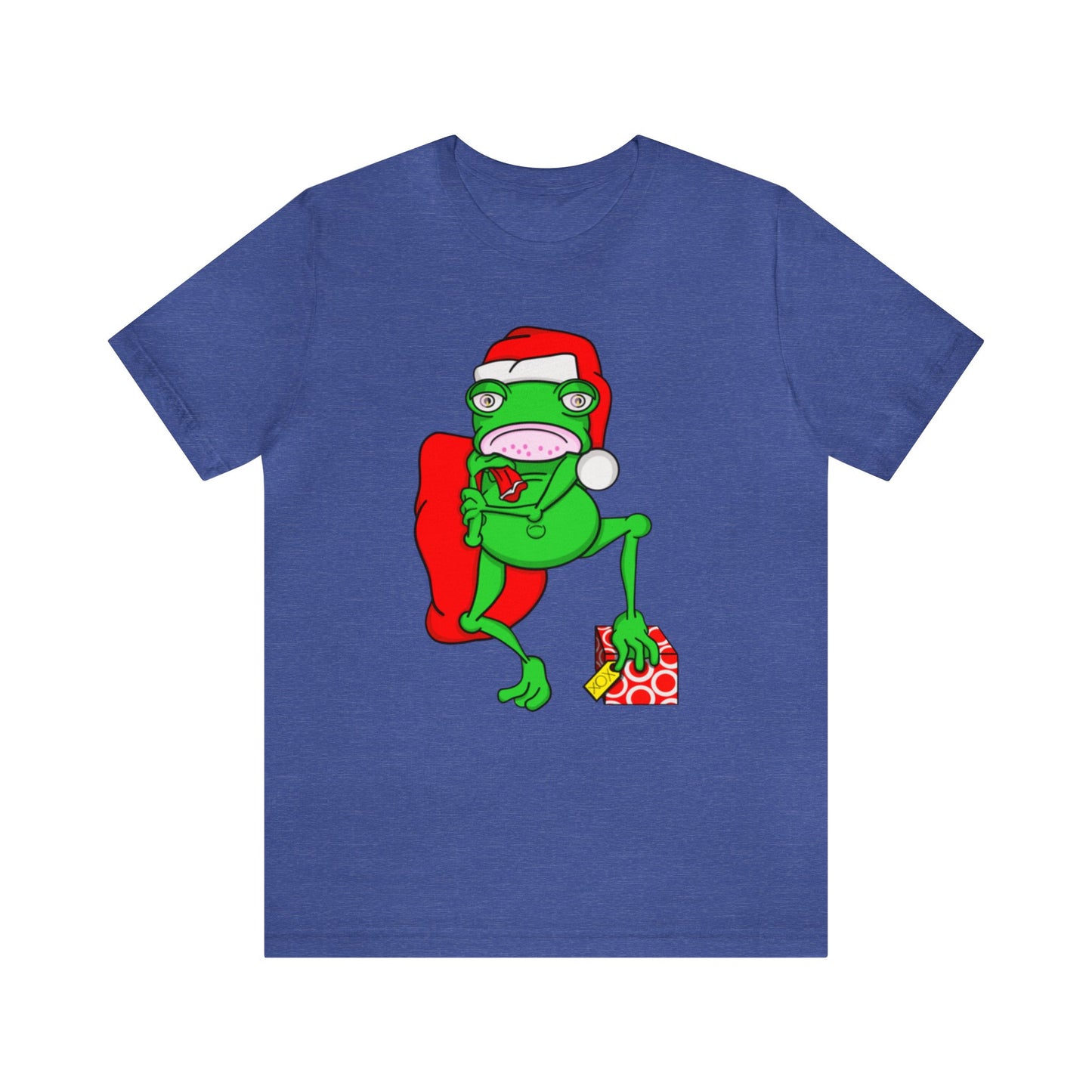 Frog Santa Shirt, Santa Claus Shirt, Christmas Shirt, Xmas Shirt, Holiday Shirt, Merry Shirt, Festive Shirt, Merry Christmas Tee, Frog Shirt