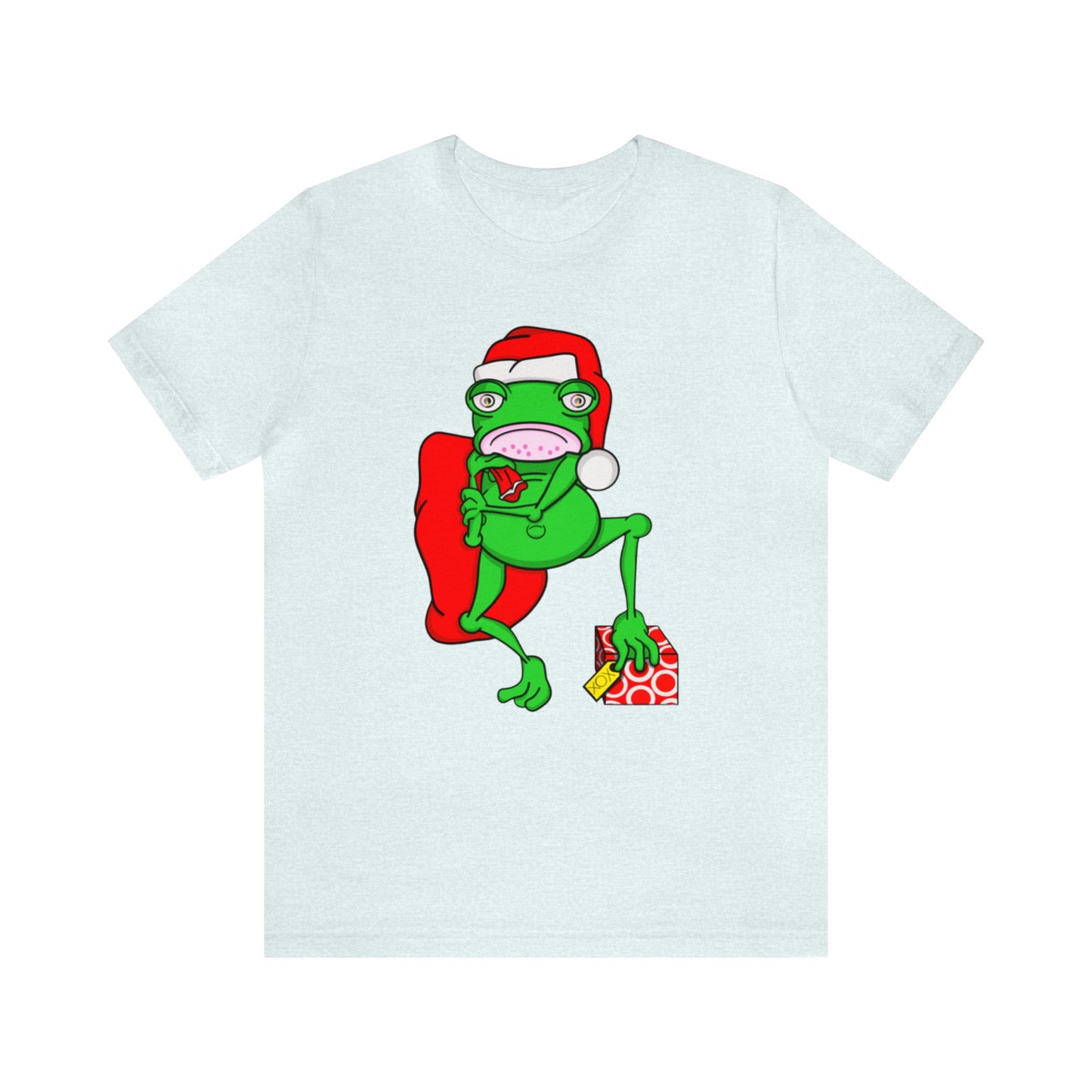 Frog Santa Shirt, Santa Claus Shirt, Christmas Shirt, Xmas Shirt, Holiday Shirt, Merry Shirt, Festive Shirt, Merry Christmas Tee, Frog Shirt