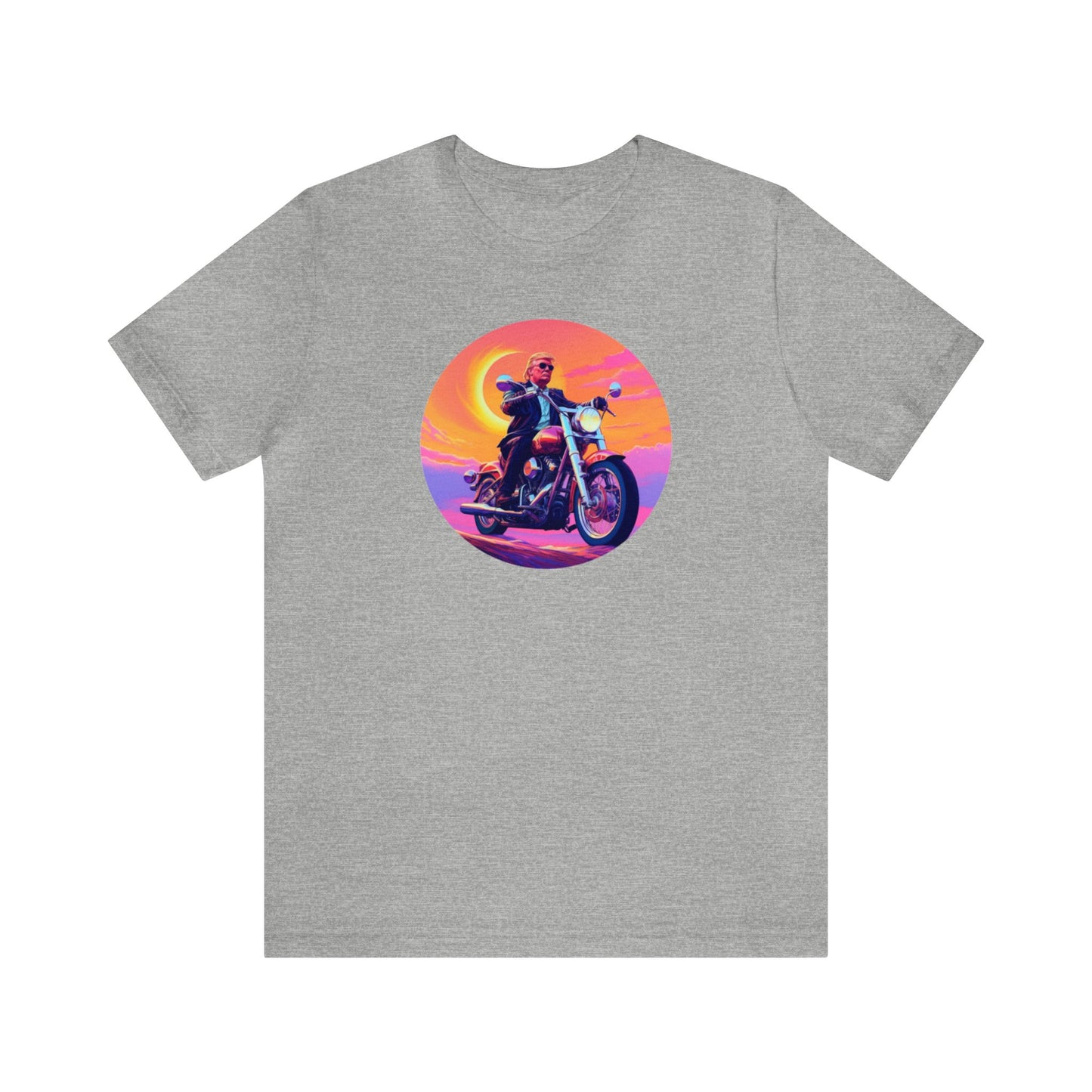 Donald Trump Riding a Motorcycle, Patriotic Shirt, Freedom Shirt, President Shirt, American Shirt, Donald Trump Shirt, MAGA, Biker T, Trump