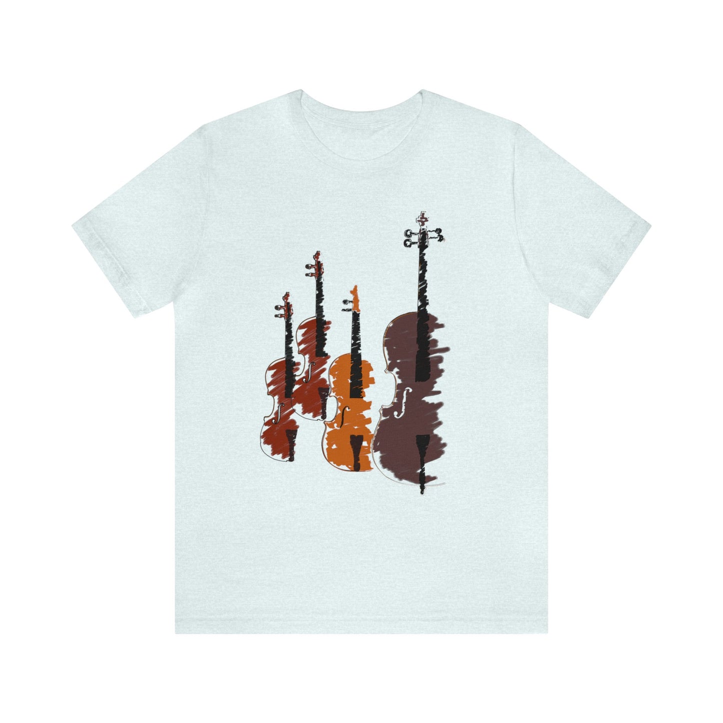 String Quartet Shirt, Violin Shirt, Viola Shirt, Cello Shirt, Music Shirt, Instrument Shirt, Musical Instrument Shirt, Music Lover Tee