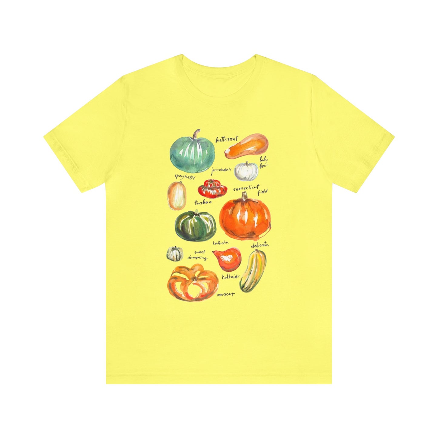 Squash Variety Shirt, Thanksgiving Fall Shirt, Cottagecore Shirt, Squash and Gourd Shirt, Gardener & Plant Lover Shirt, Autumn Season Shirt