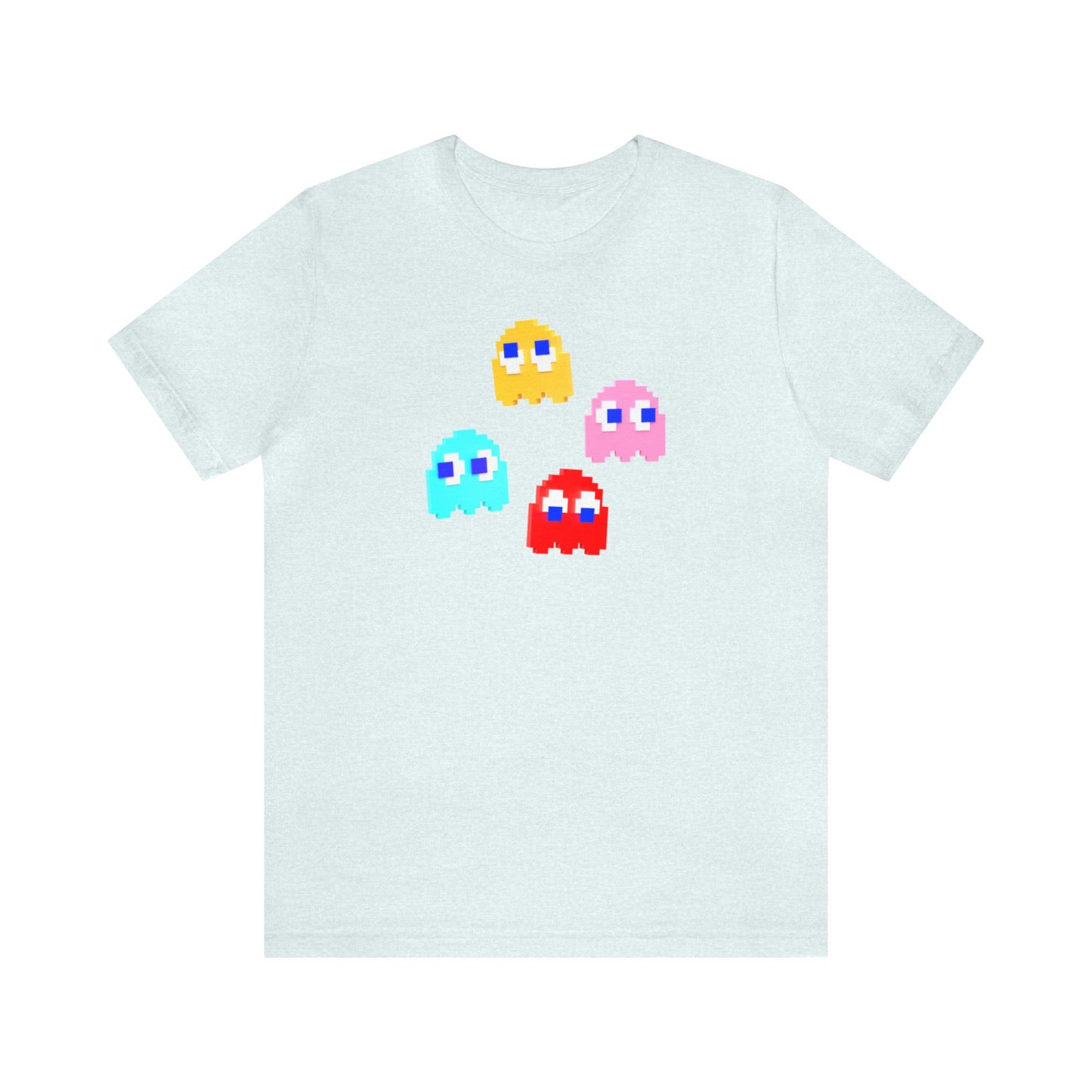 Blinky, Pinky, Inky, and Clyde Shirt, Ghost Shirt, Halloween Pacman Shirt, Funny Pacman Ghost Shirt, Halloween Ghost T, Spooky Shirt, 8-Bit