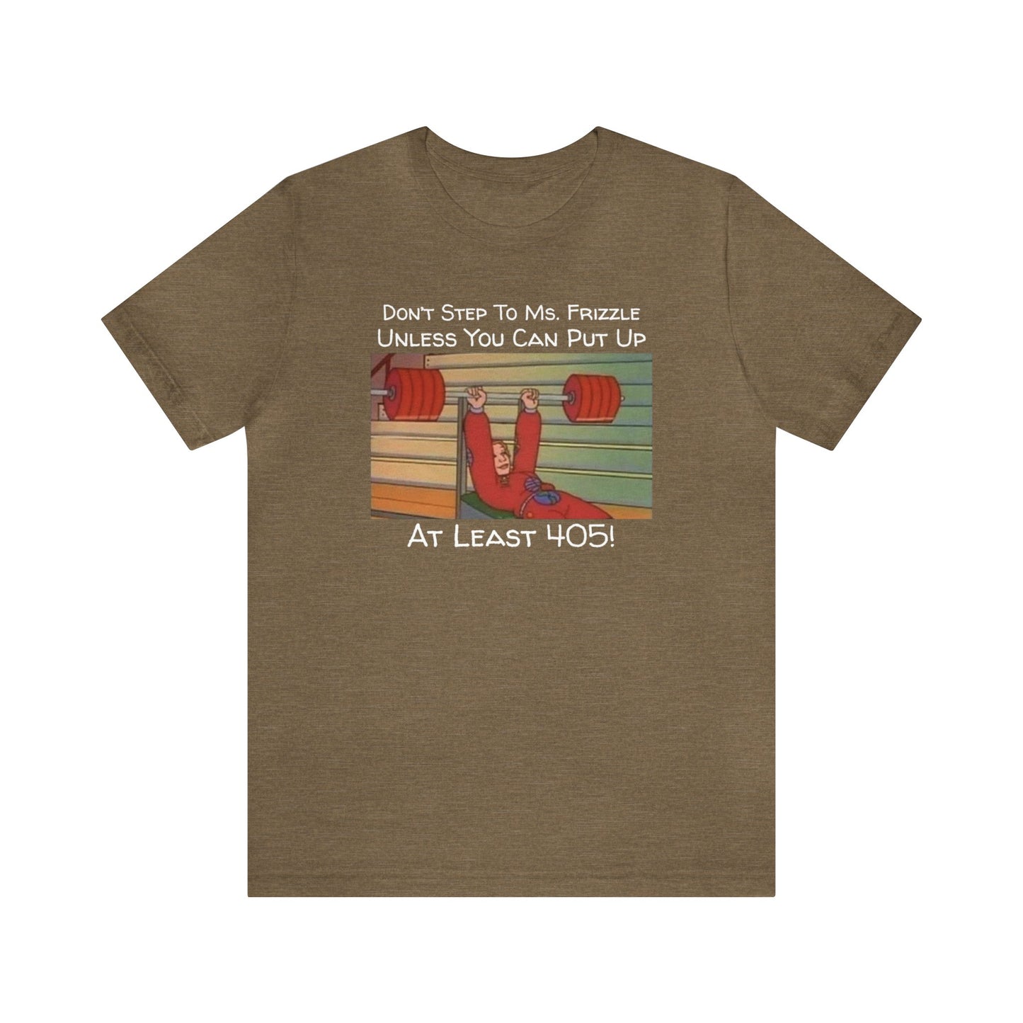 Ms. Frizzle Workout Shirt, Funny Shirt, Magic School Bus Gym T, Fitness Gym Shirt, Funny Gym Top, Muscle Shirt, Lifting Shirt, Flexing Tee,