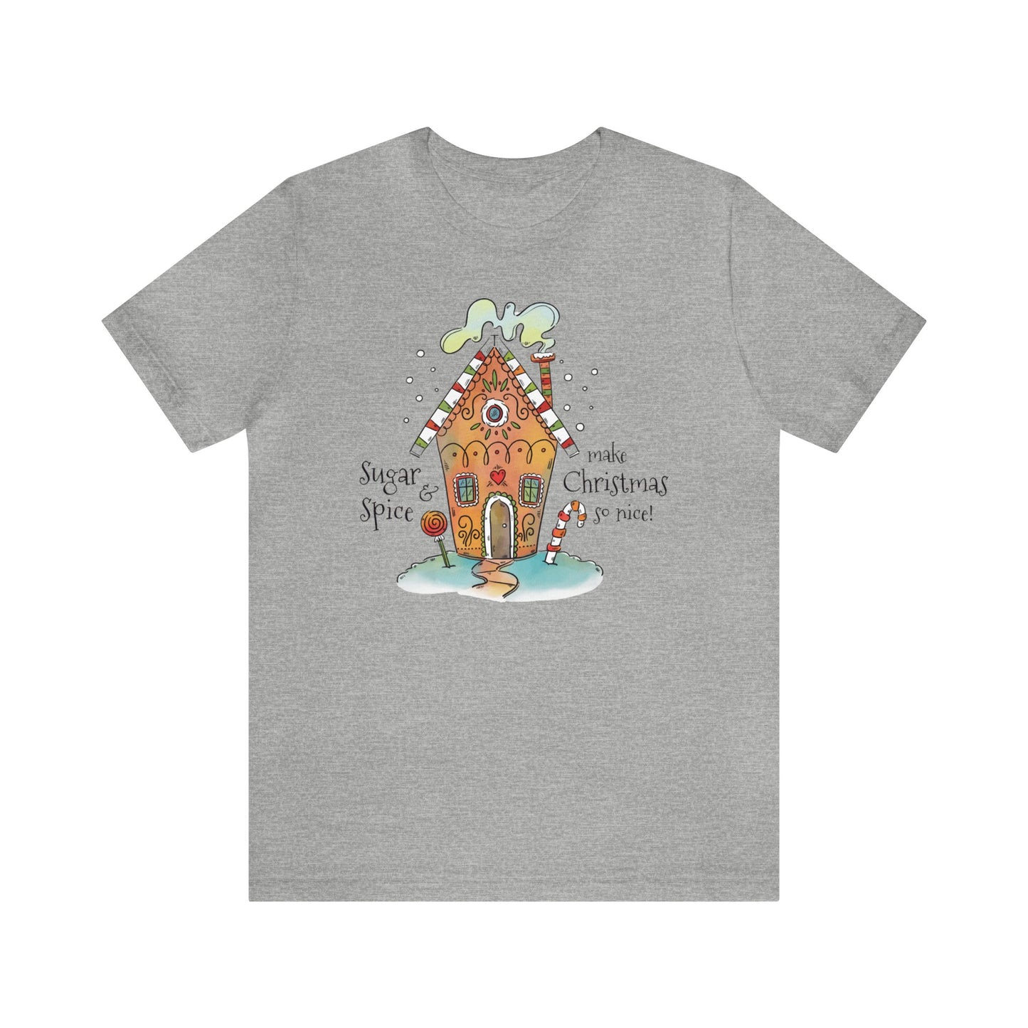 Sugar And Spice Make Christmas So Nice Shirt, Christmas Shirt, Xmas Shirt, Holiday Shirt, Merry Shirt, Festive Shirt, Christmas Gift, Winter