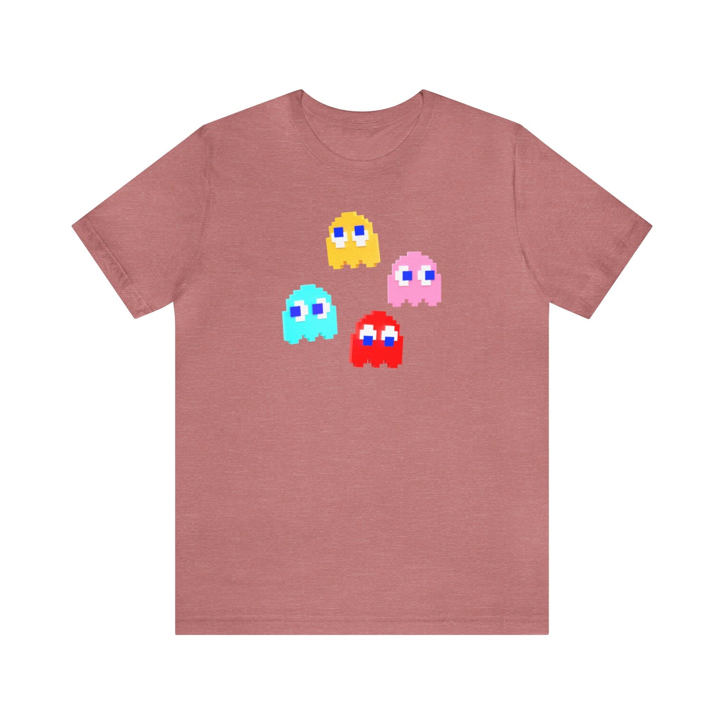 Blinky, Pinky, Inky, and Clyde Shirt, Ghost Shirt, Halloween Pacman Shirt, Funny Pacman Ghost Shirt, Halloween Ghost T, Spooky Shirt, 8-Bit
