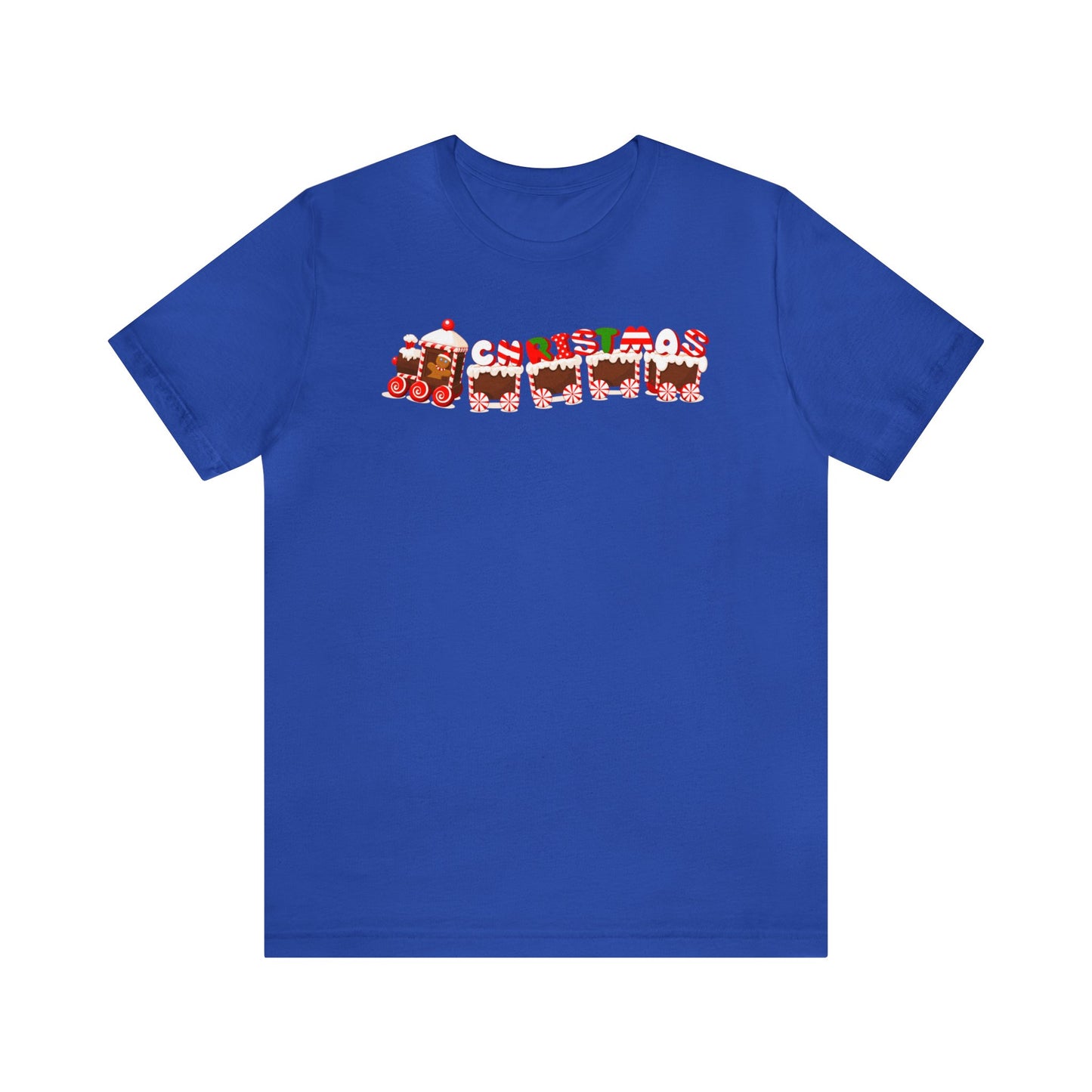 Ginger Bread Christmas Train Shirt, Christmas Shirt, Xmas Shirt, Holiday Shirt, Merry Shirt, Festive Shirt, Christmas Gift, Winter Tee