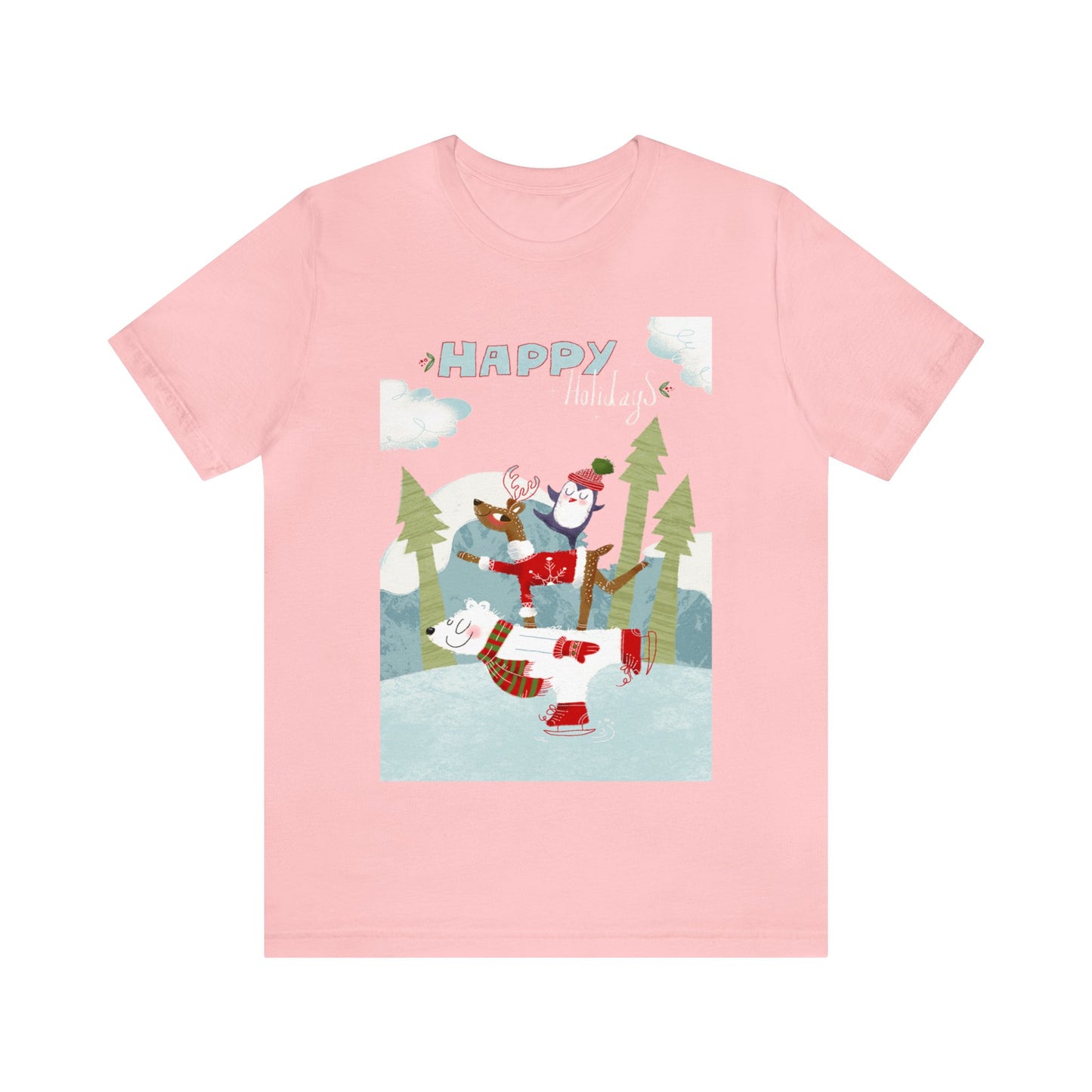 Happy Holidays Shirt, Christmas Shirt, Xmas Shirt, Holiday Shirt, Merry Shirt, Festive Shirt, Merry Christmas Tee, Christmas Gift, Holiday