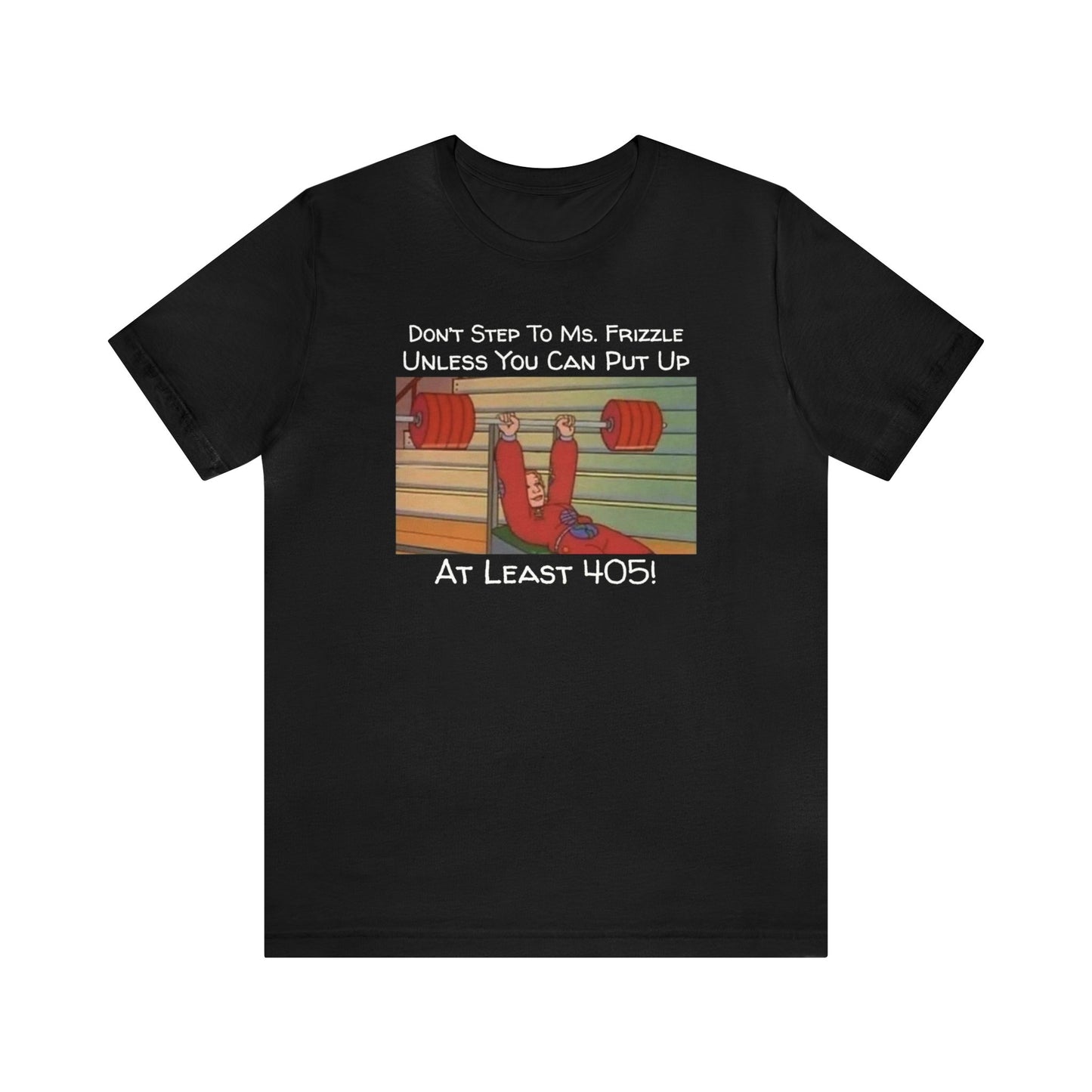 Ms. Frizzle Workout Shirt, Funny Shirt, Magic School Bus Gym T, Fitness Gym Shirt, Funny Gym Top, Muscle Shirt, Lifting Shirt, Flexing Tee,