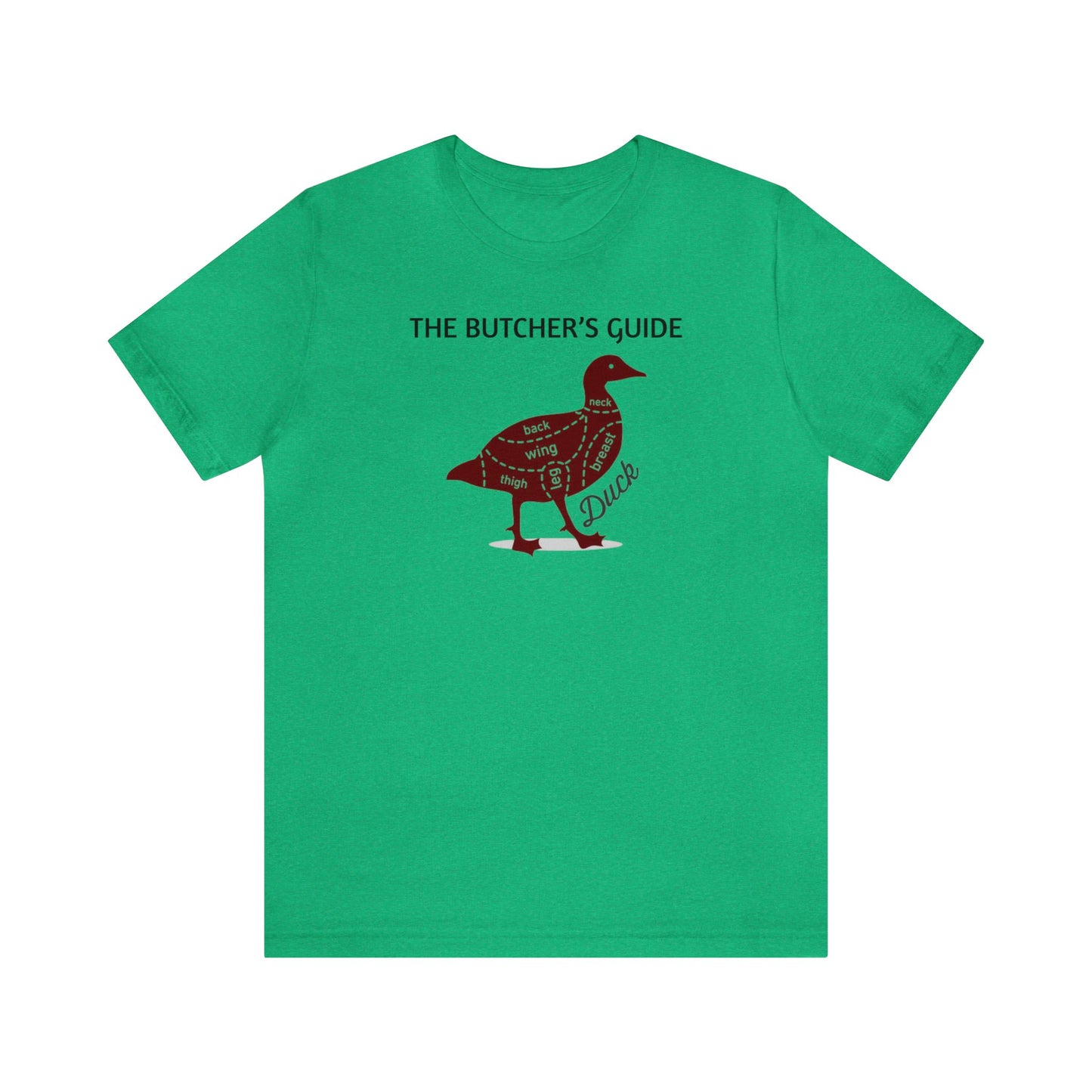 The Butcher's Guide Cuts Of Duck Shirt, Thanksgiving Shirt, Thanksgiving Gifts, Fall Duck Shirt, Duck Cuts Shirt, Duck Chef Shirt, Duck Love
