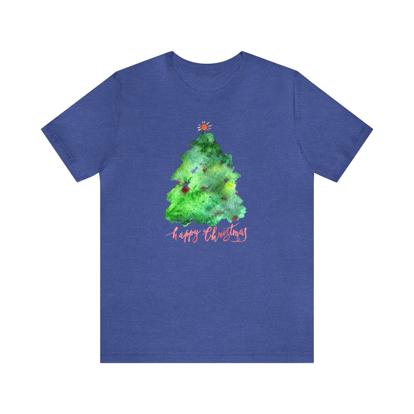 Happy Christmas Tree Shirt, Christmas Shirt, Xmas Shirt, Holiday Shirt, Merry Shirt, Festive Shirt, Merry Christmas Tee, Christmas Gift