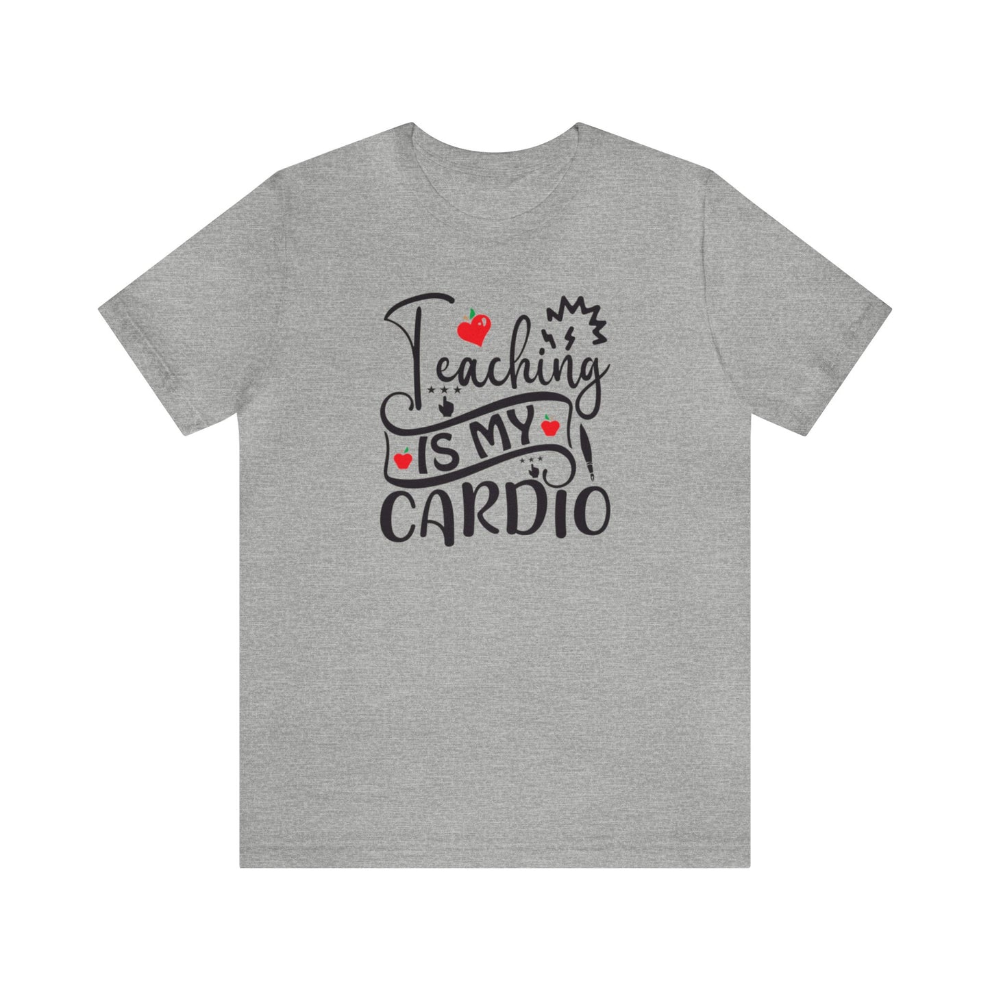 Teaching is My Cardio Shirt, School Shirt, Teacher Shirt, Back to School, Teacher Gift, Elementary Teacher, Kindergarten teacher, Cool Teach