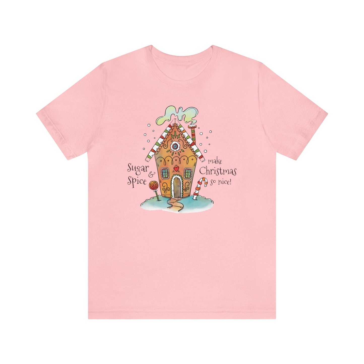 Sugar And Spice Make Christmas So Nice Shirt, Christmas Shirt, Xmas Shirt, Holiday Shirt, Merry Shirt, Festive Shirt, Christmas Gift, Winter