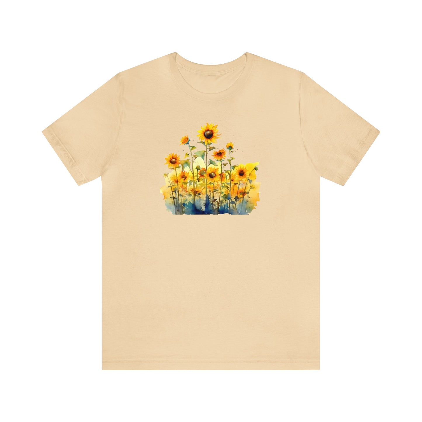 Sunflower Shirt, Flower Print Tee, Womens Garden Shirt, Funny Sunflower Tee, Floral Shirt, Plant Sunflower Shirt, Sunshine Shirt, Sunflower