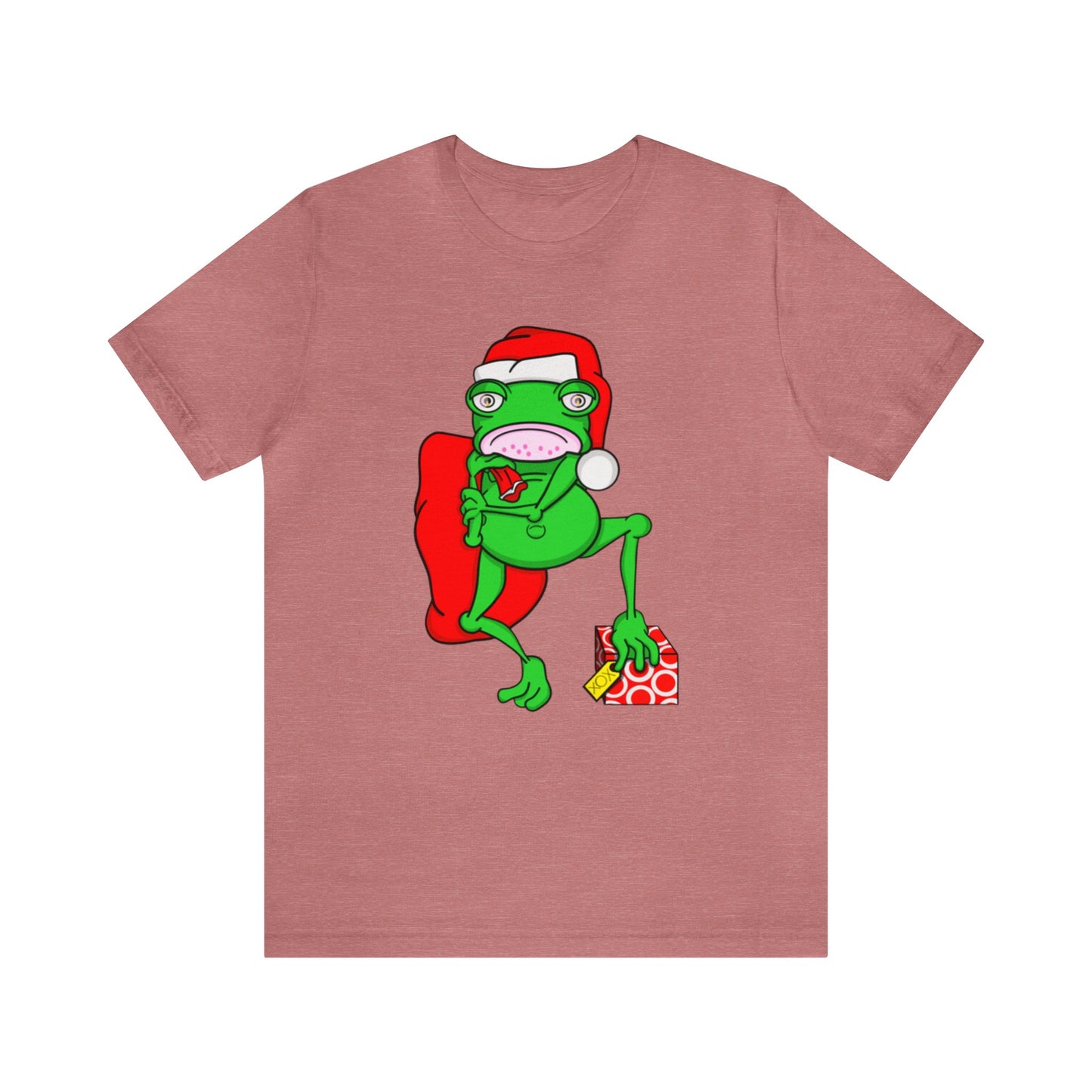 Frog Santa Shirt, Santa Claus Shirt, Christmas Shirt, Xmas Shirt, Holiday Shirt, Merry Shirt, Festive Shirt, Merry Christmas Tee, Frog Shirt