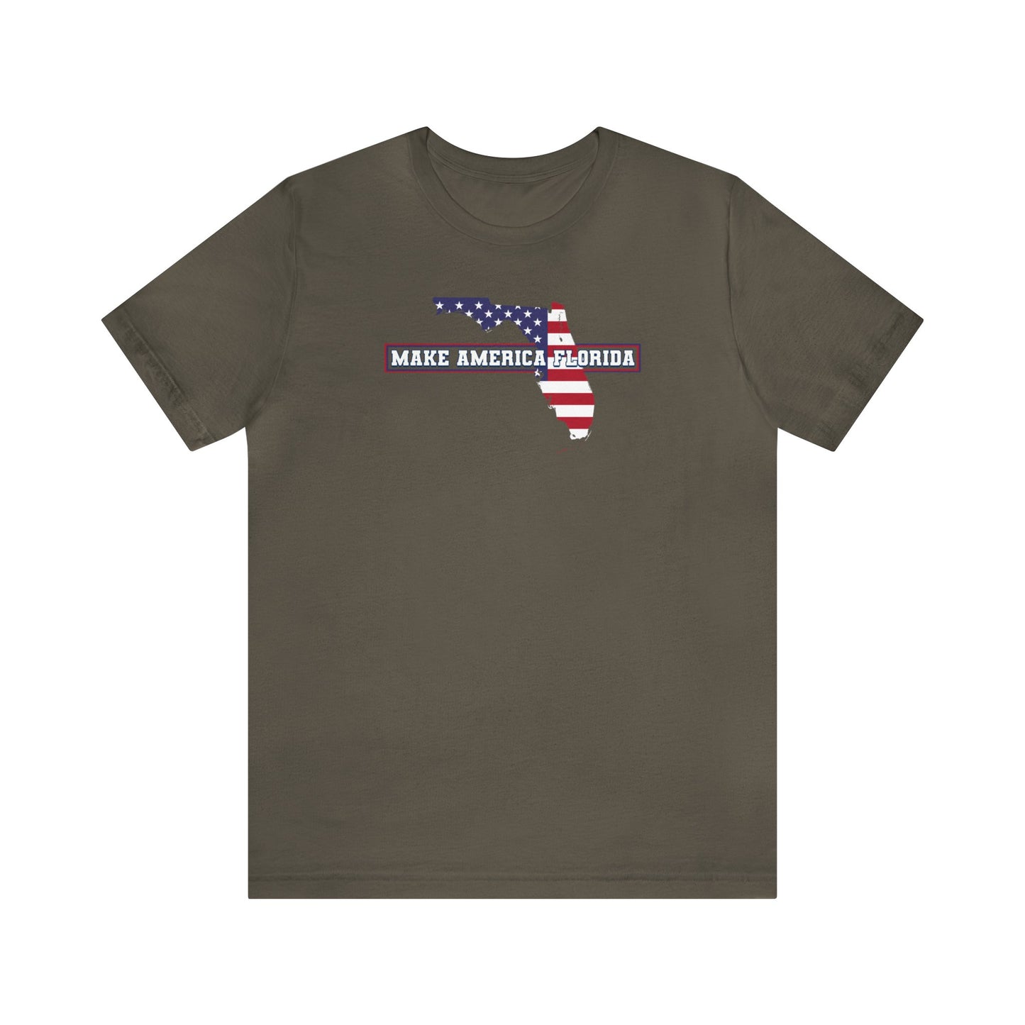 Make America Florida, American Patriot, Florida Shirt, Republican Shirt, Freedom Tee, Red White and Blue, Conservative, Patriotic Shirt, USA