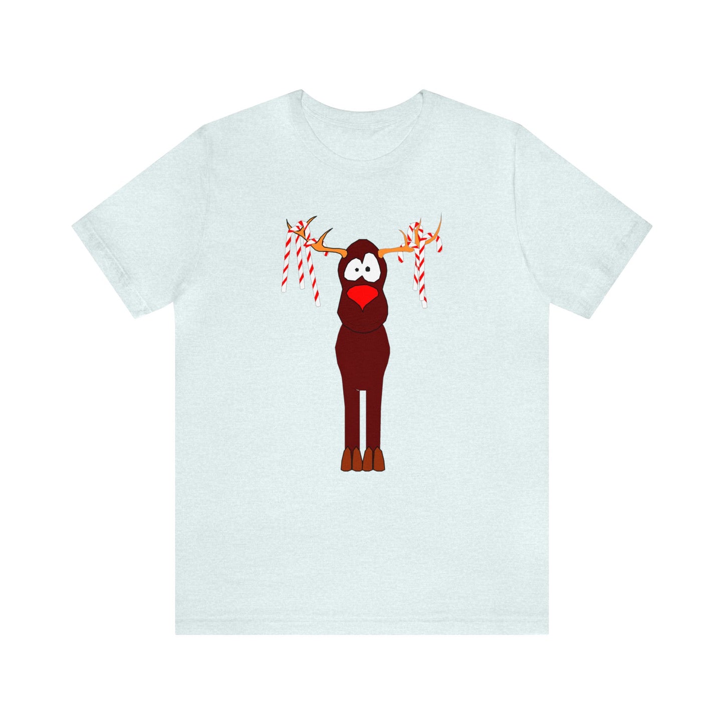 Rudolph Shirt, Reindeer shirt, Christmas Shirt, Xmas Shirt, Holiday Shirt, Merry Shirt, Festive Shirt, Merry Christmas Tee, Christmas Gift