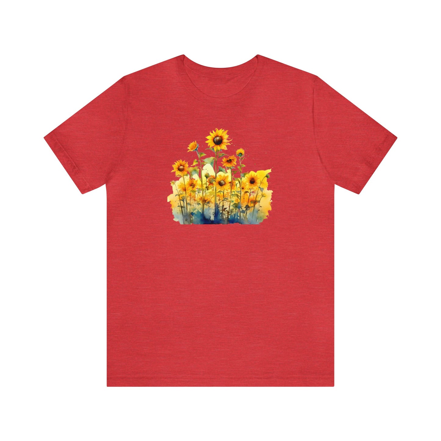 Sunflower Shirt, Flower Print Tee, Womens Garden Shirt, Funny Sunflower Tee, Floral Shirt, Plant Sunflower Shirt, Sunshine Shirt, Sunflower