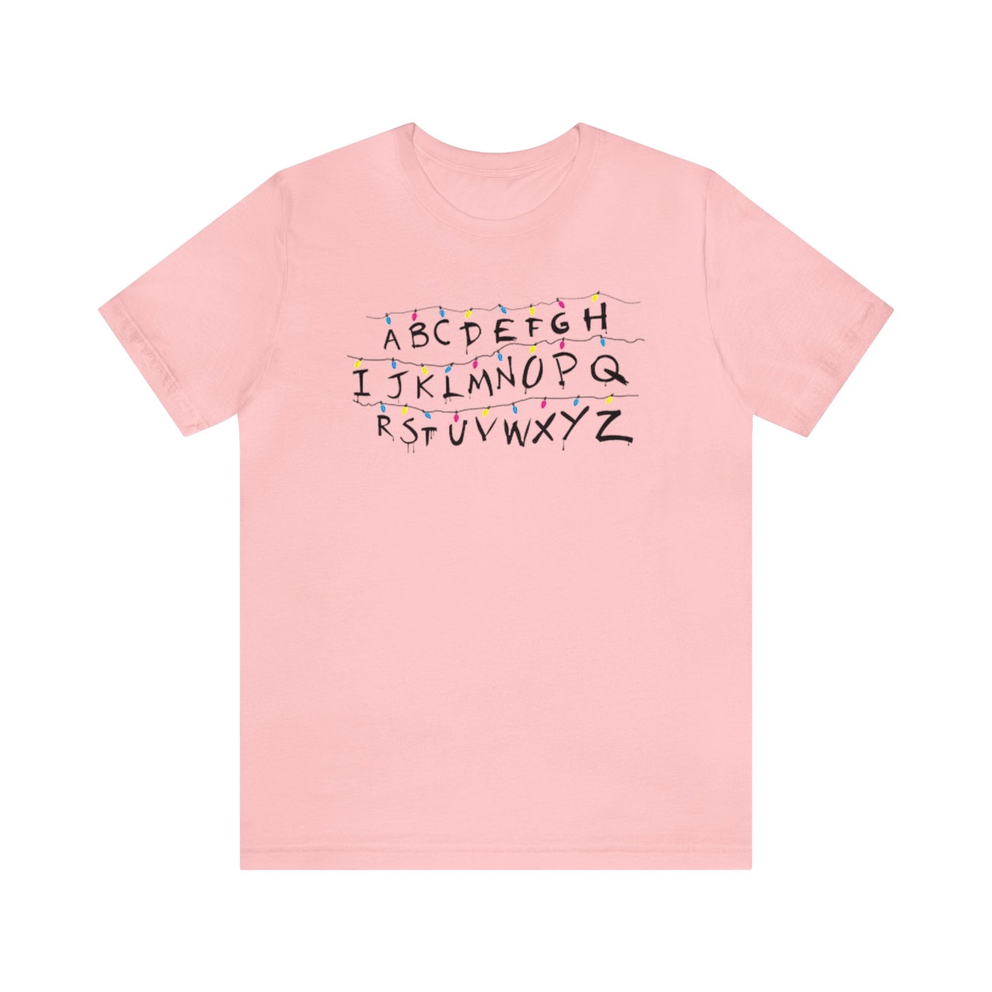 ABC Christmas Shirt, Stranger Things Alphabet Christmas Shirt, Teacher Alphabet Xmas Gift, Holiday, Ugly, Xmas, Christmas Sweatshirt, Xmas T