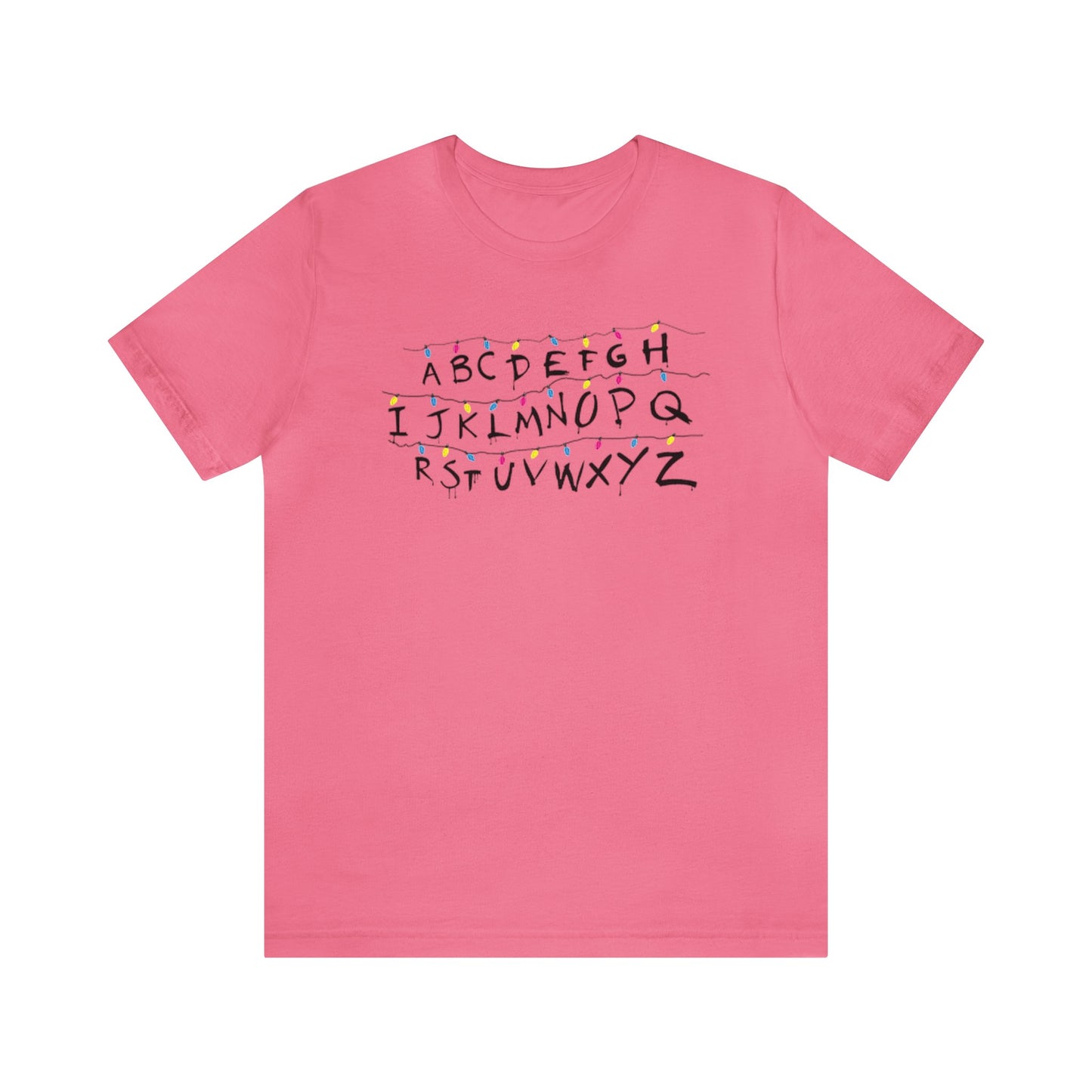 ABC Christmas Shirt, Stranger Things Alphabet Christmas Shirt, Teacher Alphabet Xmas Gift, Holiday, Ugly, Xmas, Christmas Sweatshirt, Xmas T