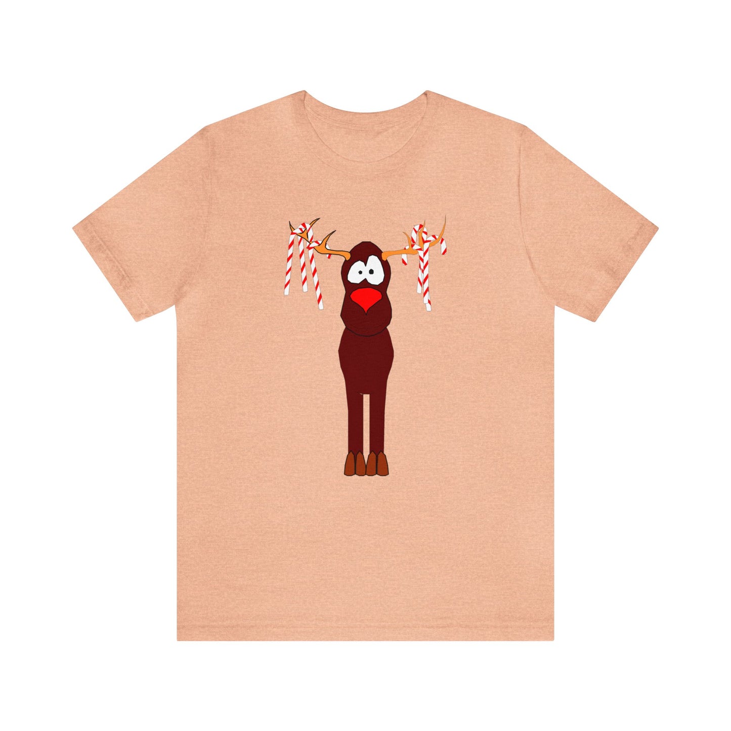 Rudolph Shirt, Reindeer shirt, Christmas Shirt, Xmas Shirt, Holiday Shirt, Merry Shirt, Festive Shirt, Merry Christmas Tee, Christmas Gift