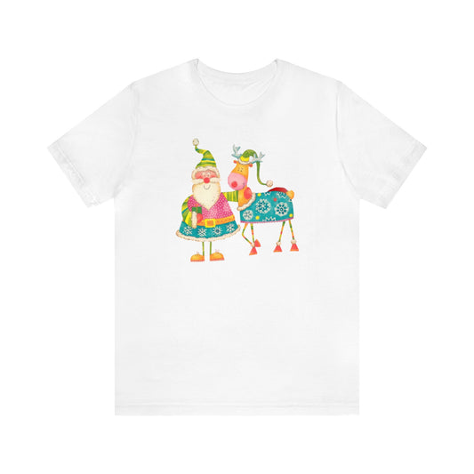 Santa Shirt, Santa Claus Shirt, Christmas Shirt, Xmas Shirt, Holiday Shirt, Merry Shirt, Festive Shirt, Merry Christmas Tee, Christmas Gift