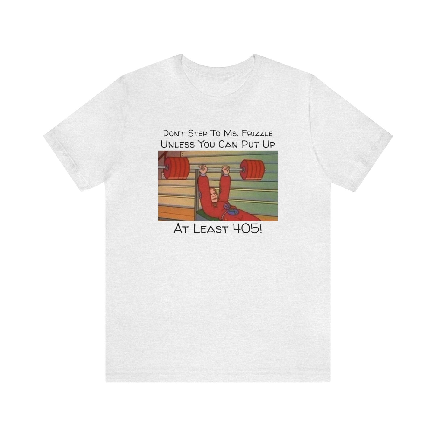 Ms. Frizzle Workout Shirt, Funny Shirt, Magic School Bus Gym T, Fitness Gym Shirt, Funny Gym Top, Muscle Shirt, Lifting Shirt, Flexing Tee,