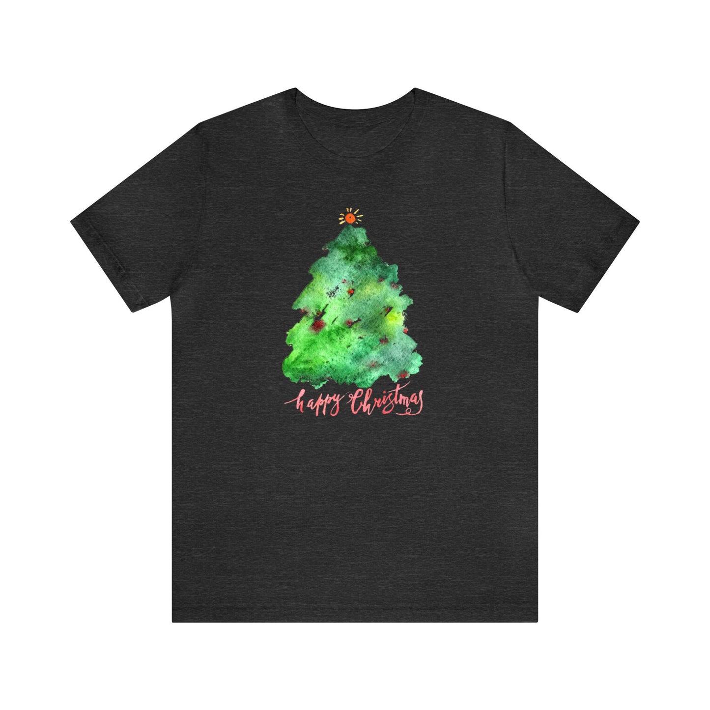 Happy Christmas Tree Shirt, Christmas Shirt, Xmas Shirt, Holiday Shirt, Merry Shirt, Festive Shirt, Merry Christmas Tee, Christmas Gift