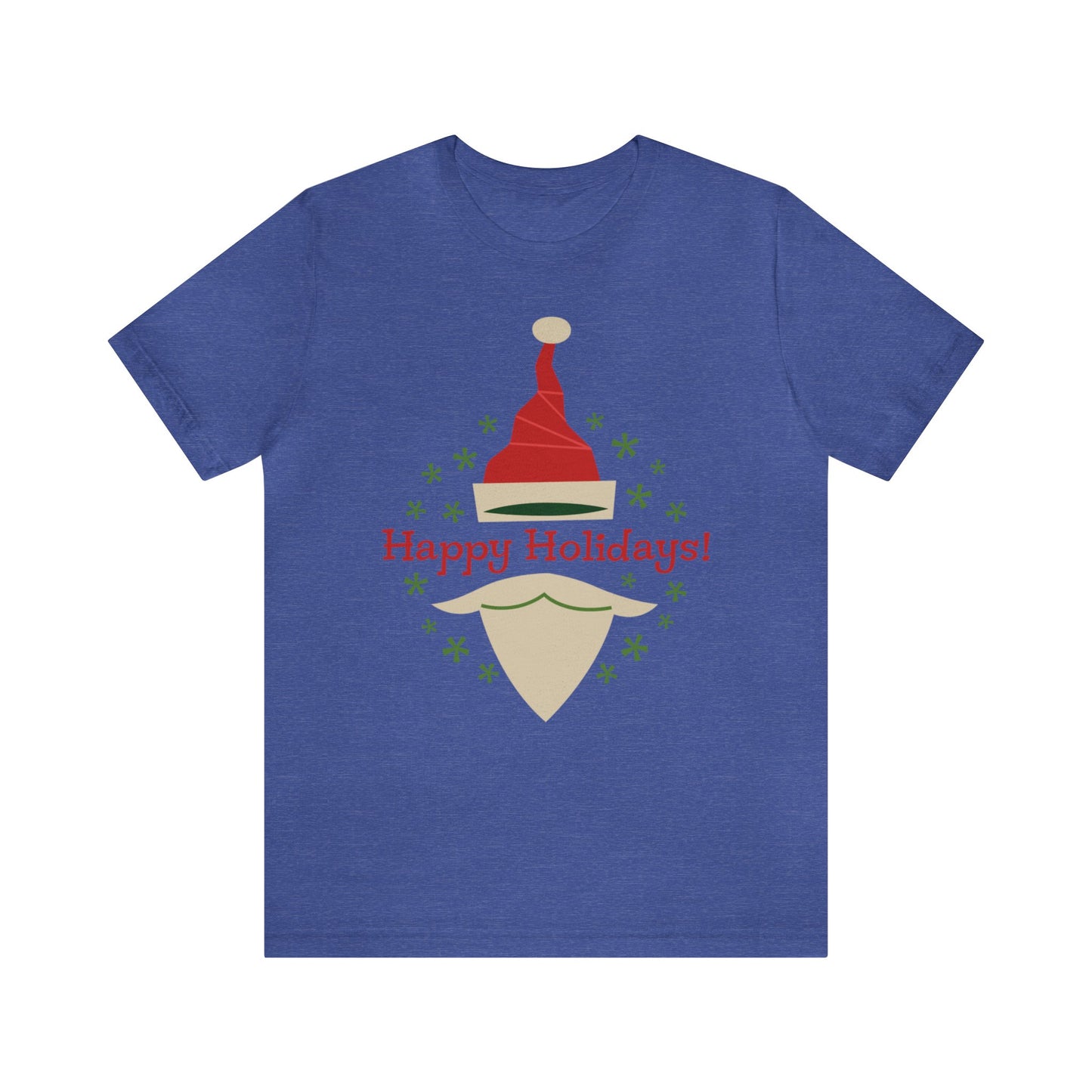 Happy Holidays Santa Shirt, Santa Claus Shirt, Christmas Shirt, Xmas Shirt, Holiday Shirt, Merry Shirt, Festive Shirt, Merry Christmas Tee