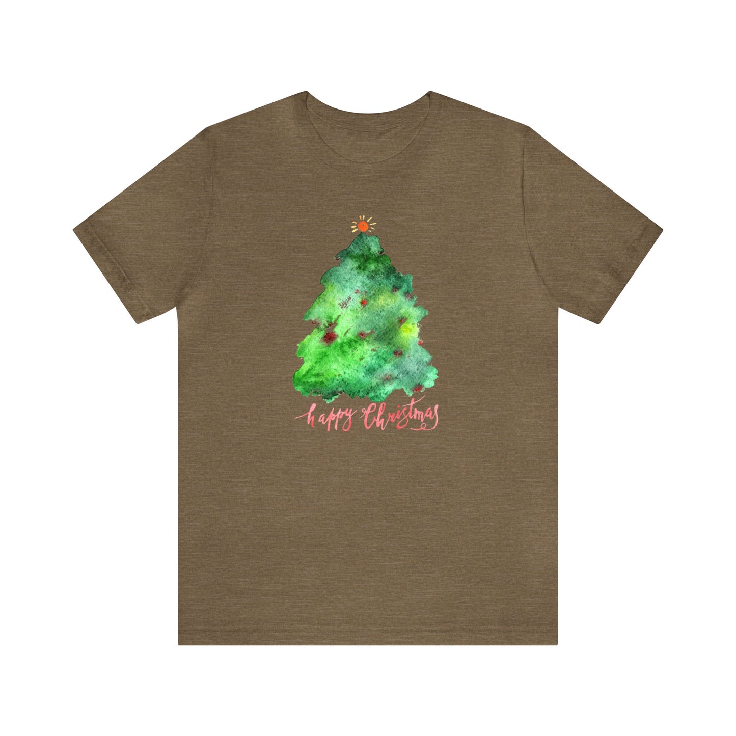 Happy Christmas Tree Shirt, Christmas Shirt, Xmas Shirt, Holiday Shirt, Merry Shirt, Festive Shirt, Merry Christmas Tee, Christmas Gift