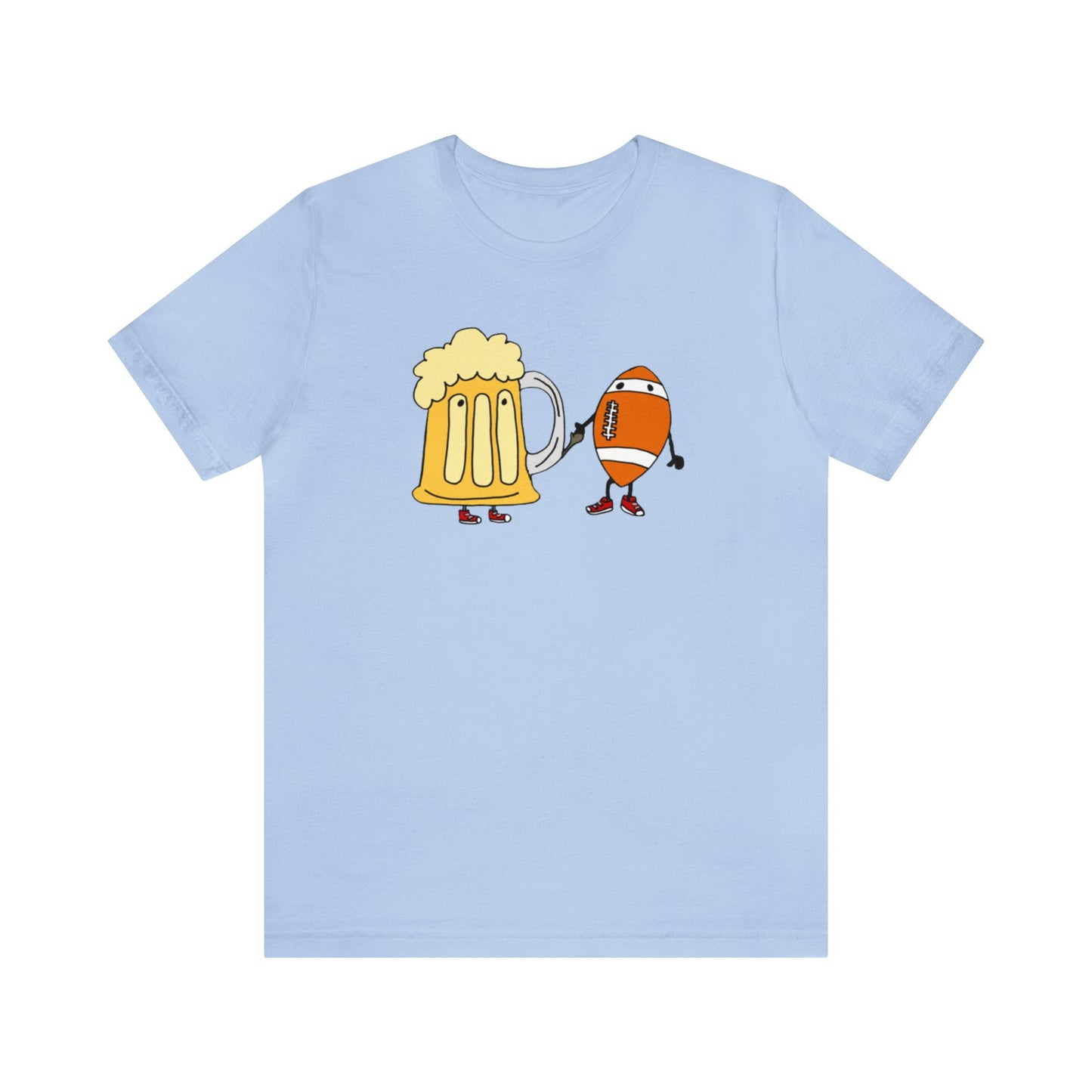 Beer and Football Shirt, Amerca's Past Time Shirt, American Dream Shirt, Football Lover Shirt, Beer Lover Shirt, Football Tee, Funny Sport T