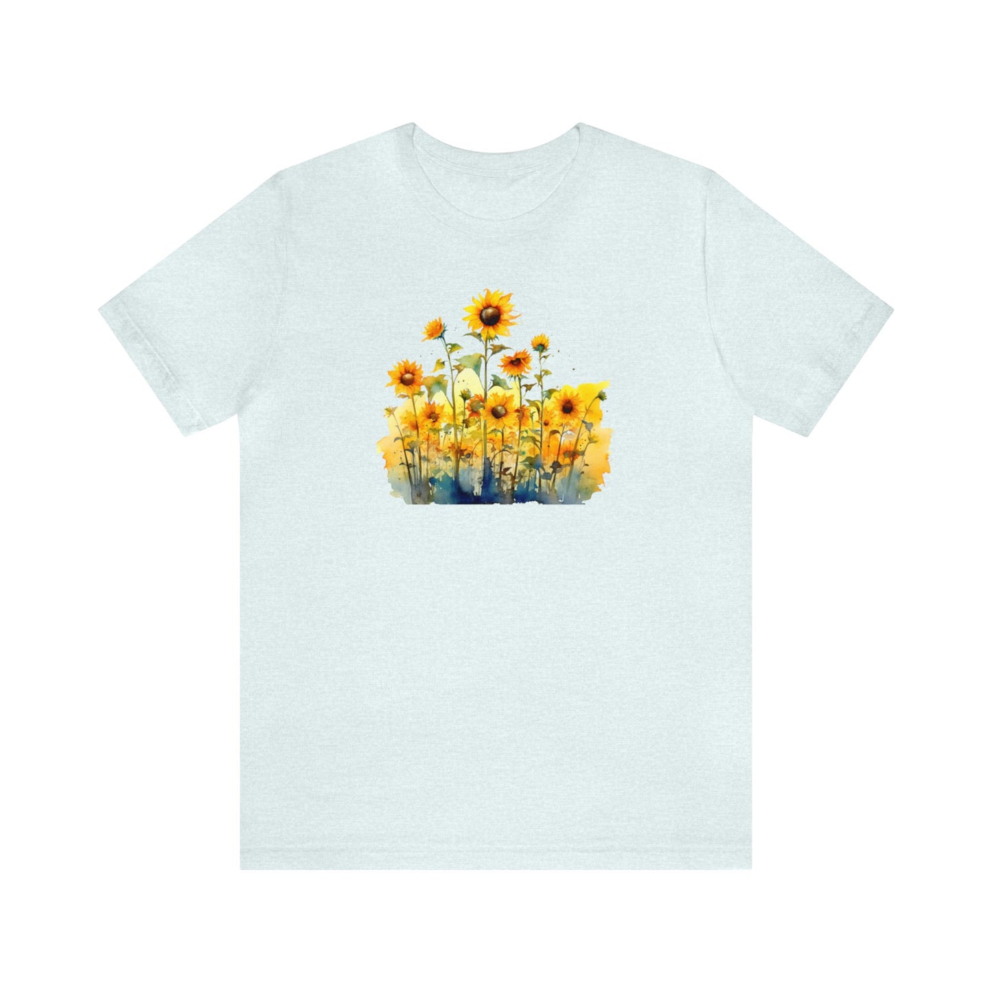 Sunflower Shirt, Flower Print Tee, Womens Garden Shirt, Funny Sunflower Tee, Floral Shirt, Plant Sunflower Shirt, Sunshine Shirt, Sunflower