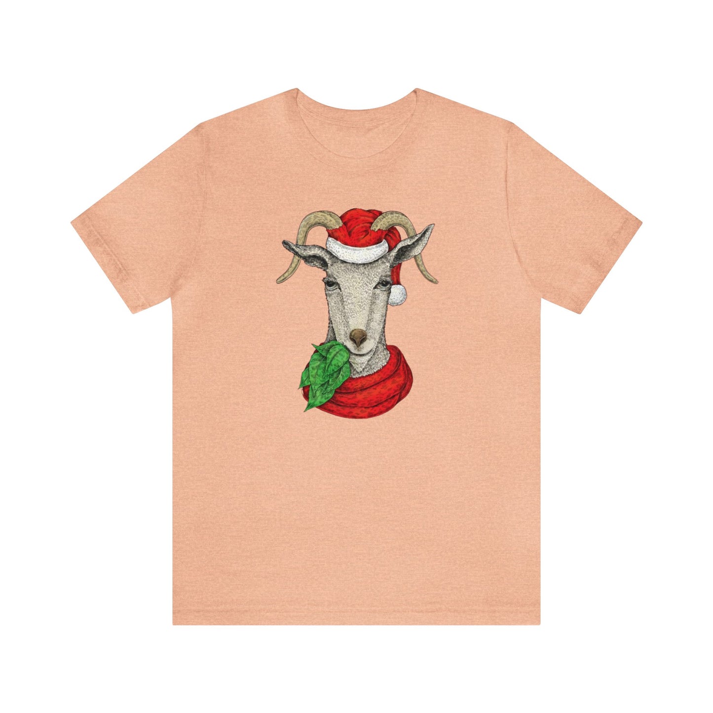 Goat Santa Shirt, Santa Claus Shirt, Christmas Shirt, Xmas Shirt, Holiday Shirt, Merry Shirt, Festive Shirt, Merry Christmas Tee, Goat Lover