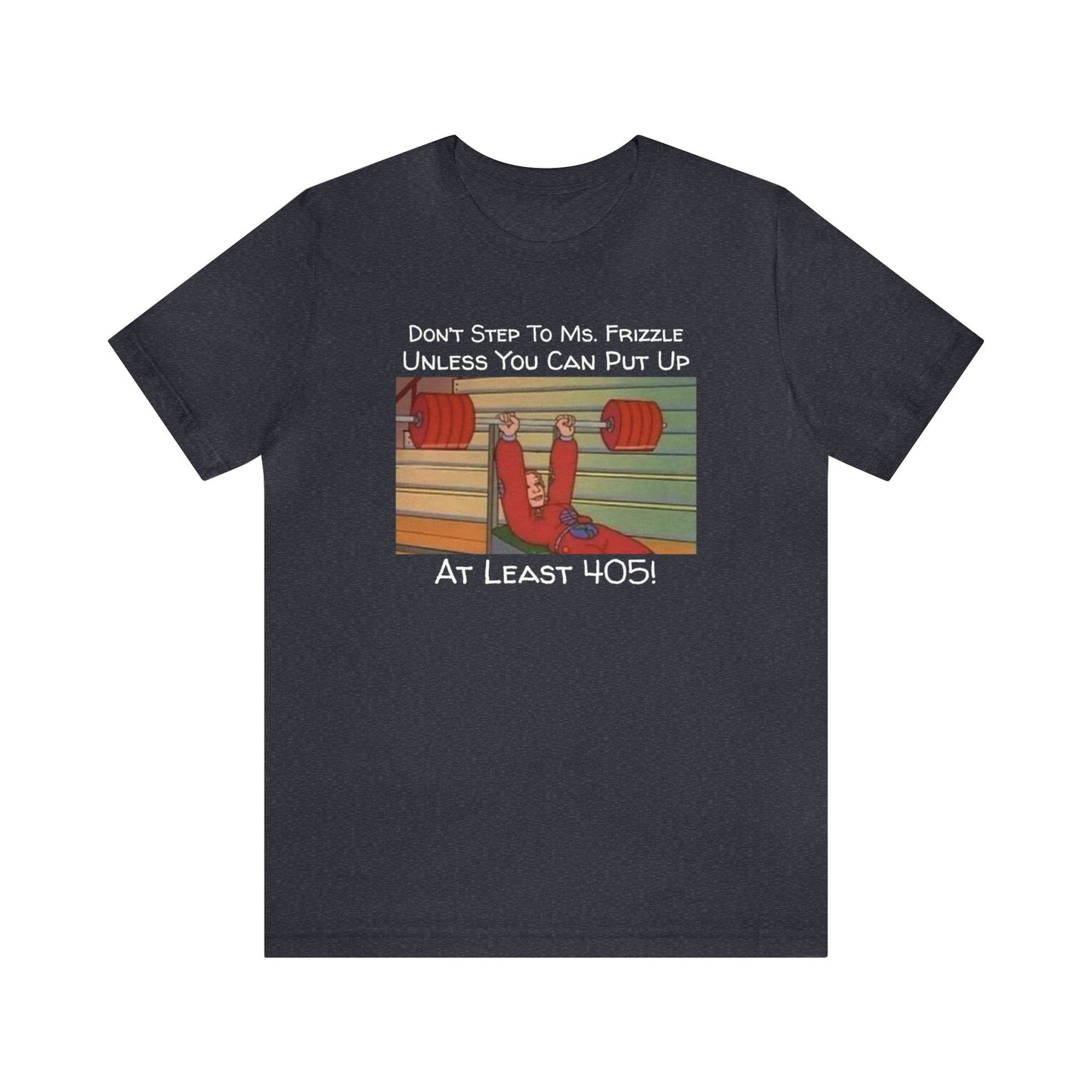 Ms. Frizzle Workout Shirt, Funny Shirt, Magic School Bus Gym T, Fitness Gym Shirt, Funny Gym Top, Muscle Shirt, Lifting Shirt, Flexing Tee,