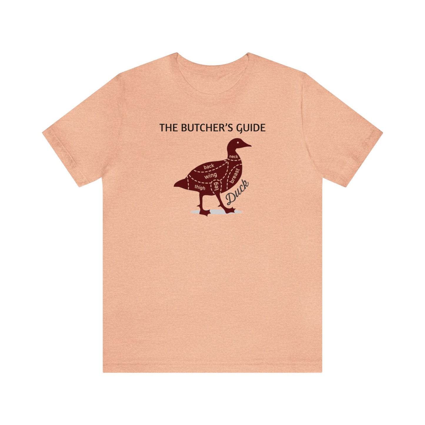 The Butcher's Guide Cuts Of Duck Shirt, Thanksgiving Shirt, Thanksgiving Gifts, Fall Duck Shirt, Duck Cuts Shirt, Duck Chef Shirt, Duck Love