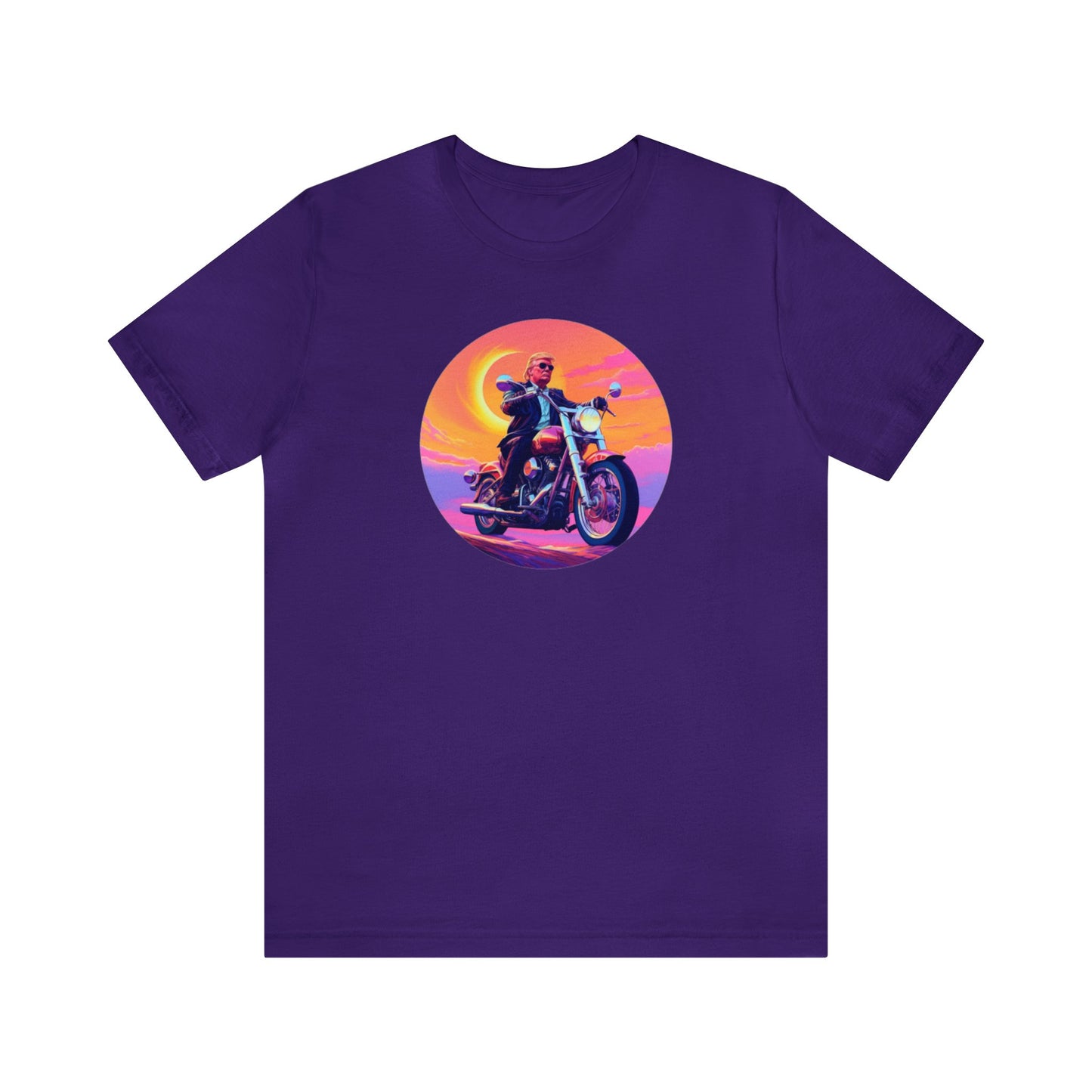 Donald Trump Riding a Motorcycle, Patriotic Shirt, Freedom Shirt, President Shirt, American Shirt, Donald Trump Shirt, MAGA, Biker T, Trump